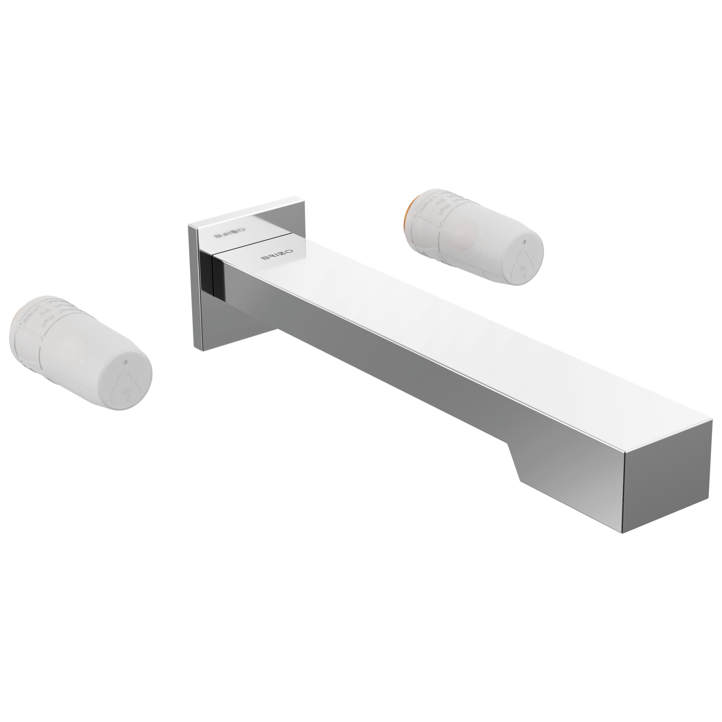 Brizo Frank Lloyd Wright: Two-Handle Wall Mount Tub Filler - Less Handles