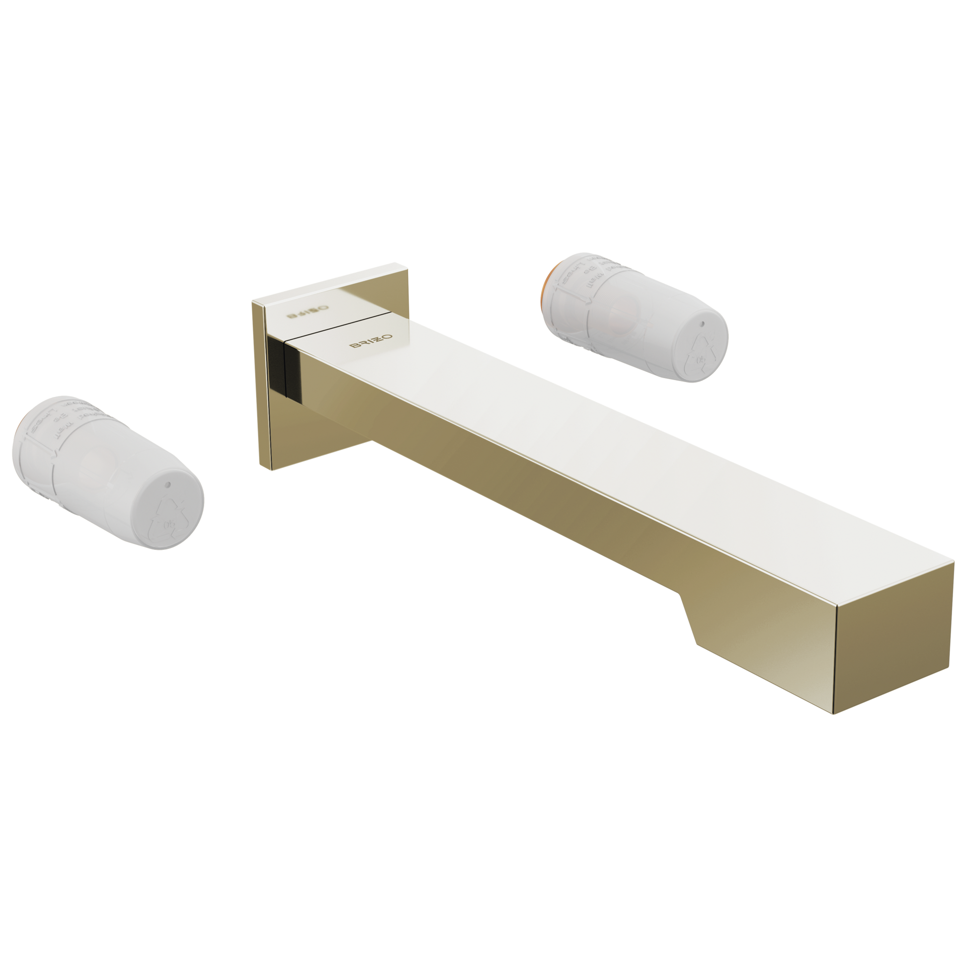 Brizo Frank Lloyd Wright: Two-Handle Wall Mount Tub Filler - Less Handles