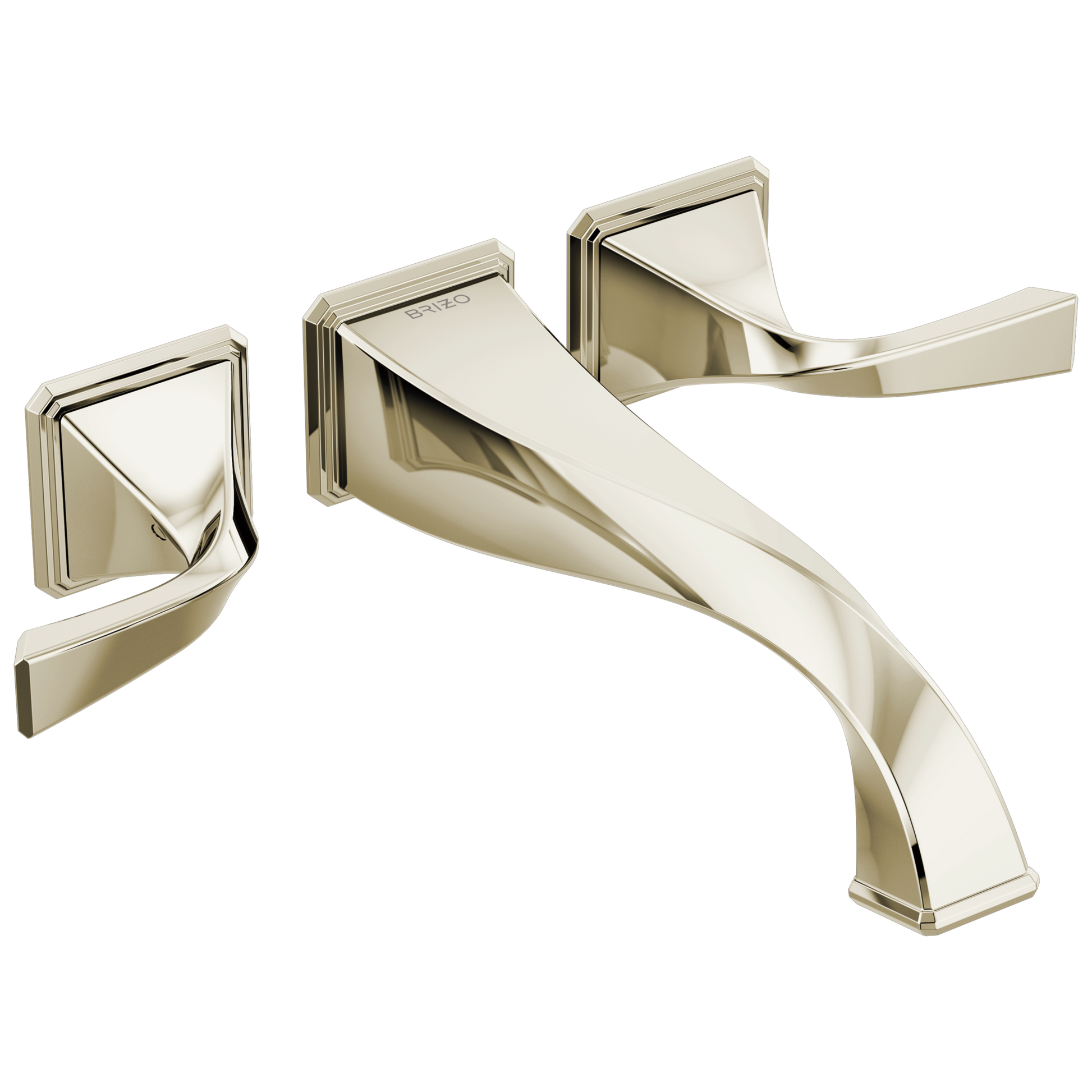 Brizo Brizo Virage: Two-Handle Wall Mount Tub Filler