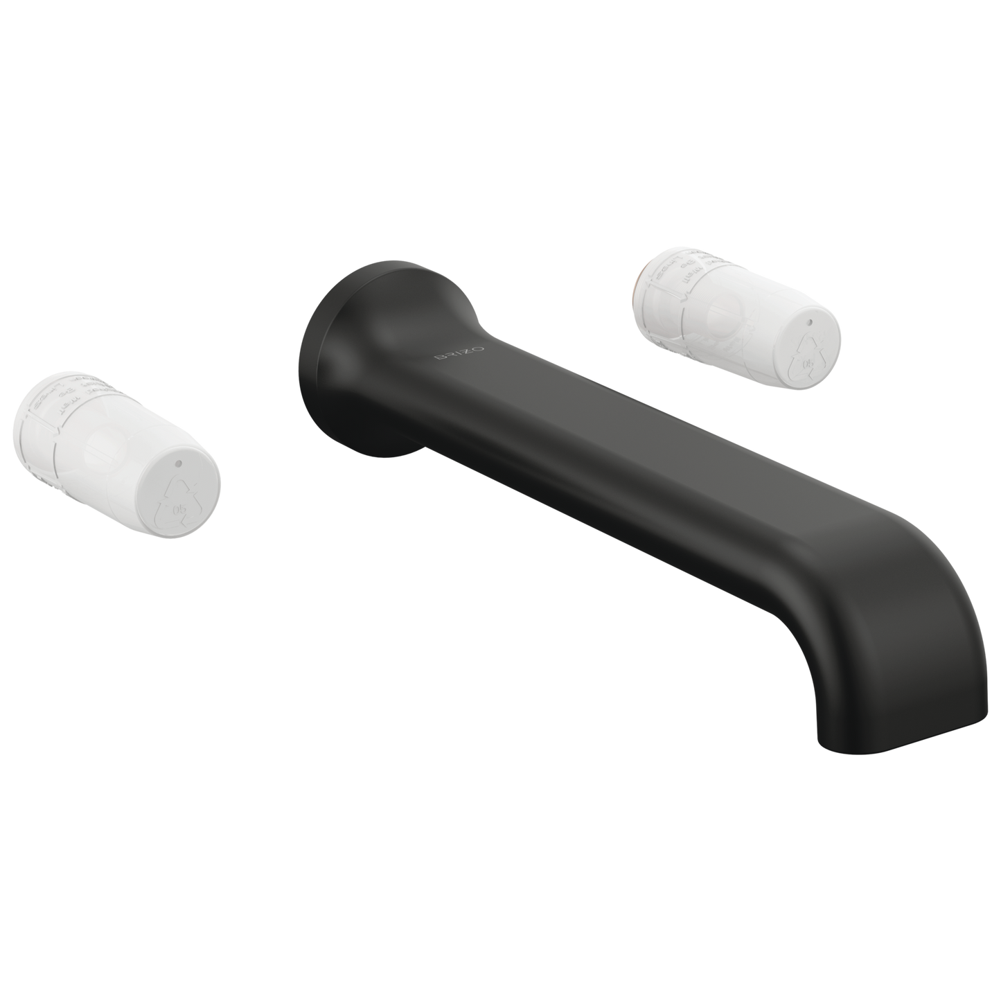 Brizo Allaria: Two-Handle Wall Mount Tub Filler - Less Handles