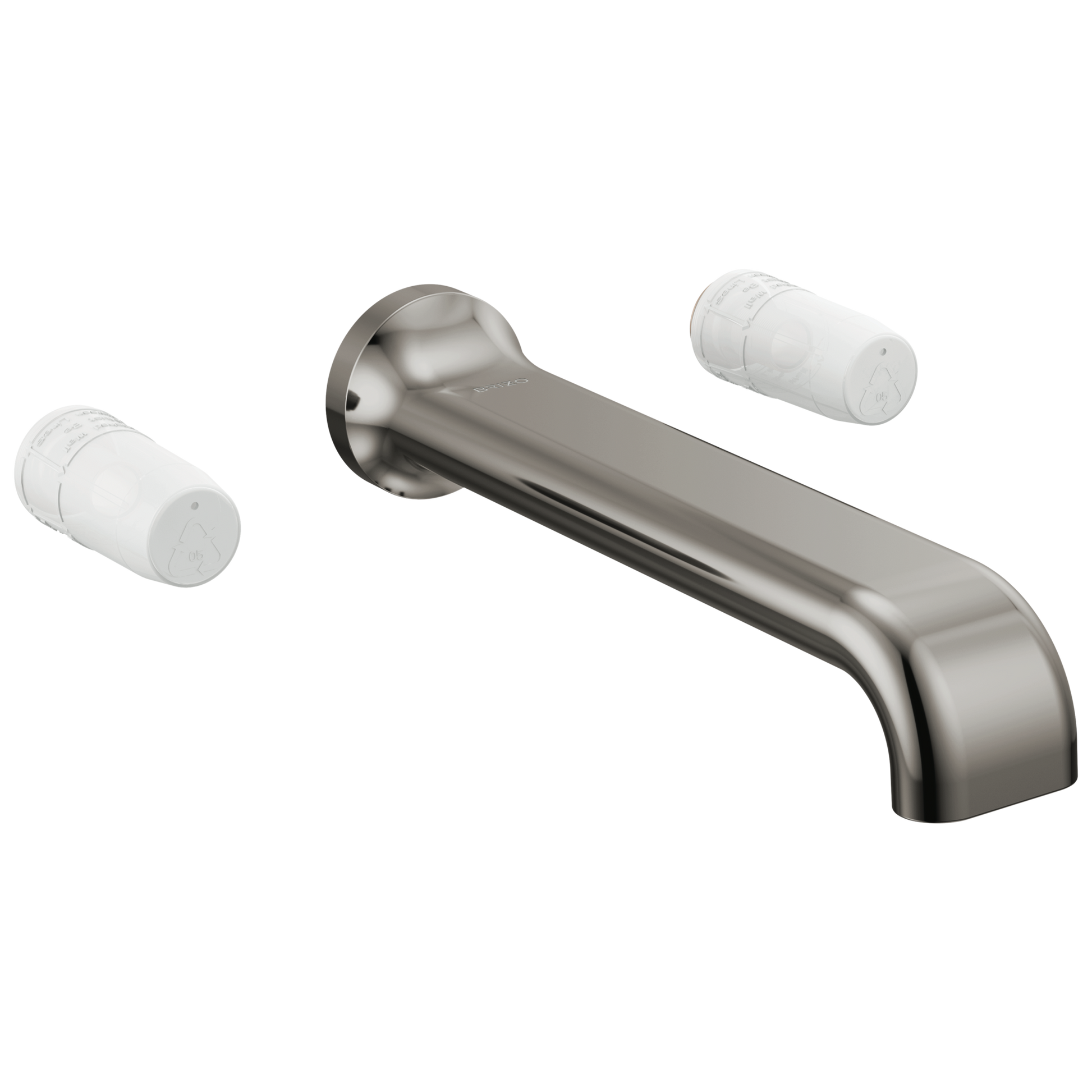 Brizo Allaria: Two-Handle Wall Mount Tub Filler - Less Handles