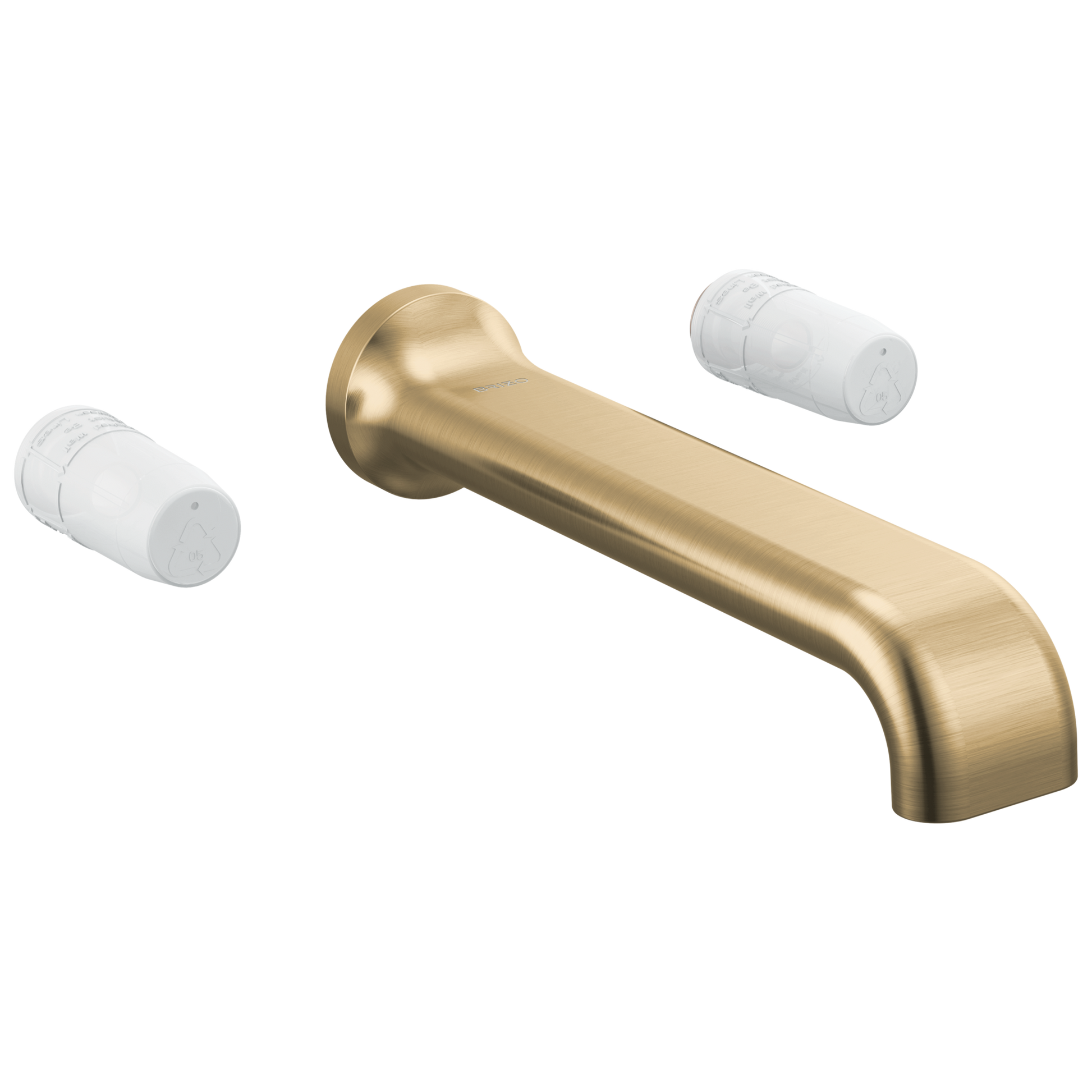 Brizo Allaria: Two-Handle Wall Mount Tub Filler - Less Handles