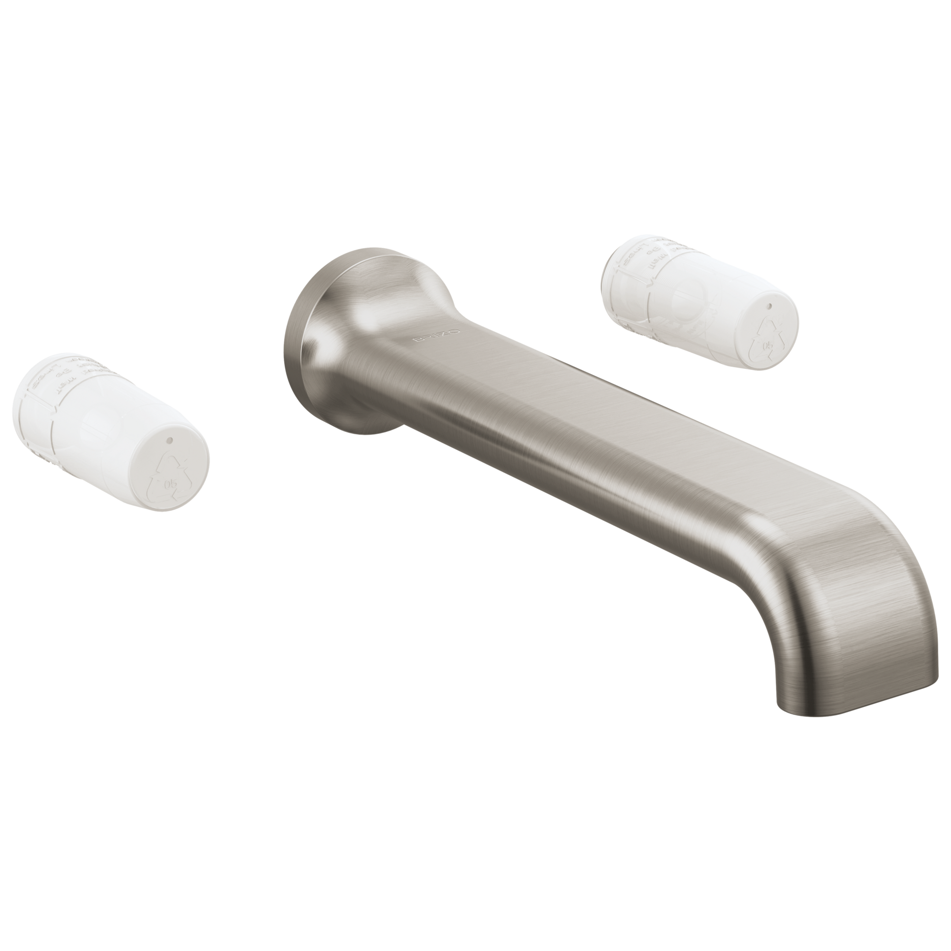 Brizo Allaria: Two-Handle Wall Mount Tub Filler - Less Handles