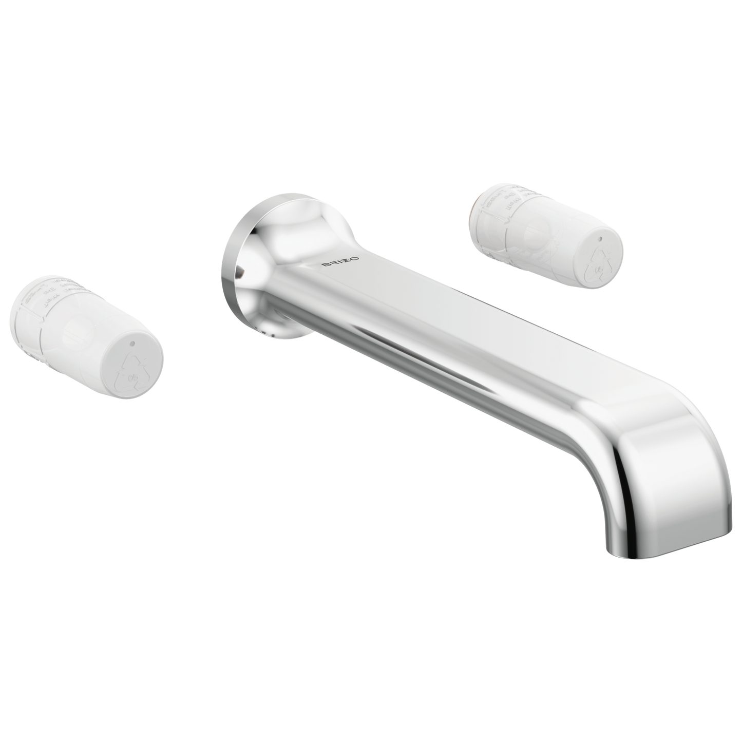 Brizo Allaria: Two-Handle Wall Mount Tub Filler - Less Handles