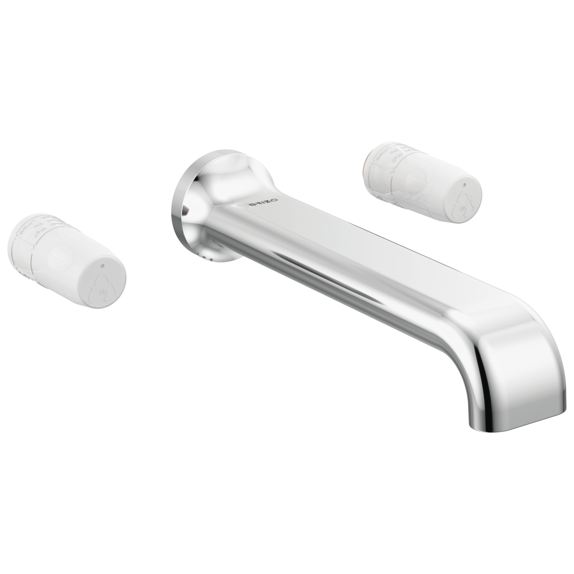 Brizo Allaria: Two-Handle Wall Mount Tub Filler - Less Handles