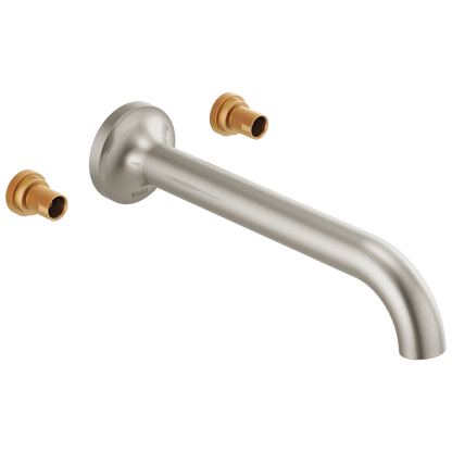 Brizo Odin: Two-Handle Wall Mount Tub Filler - Less Handles