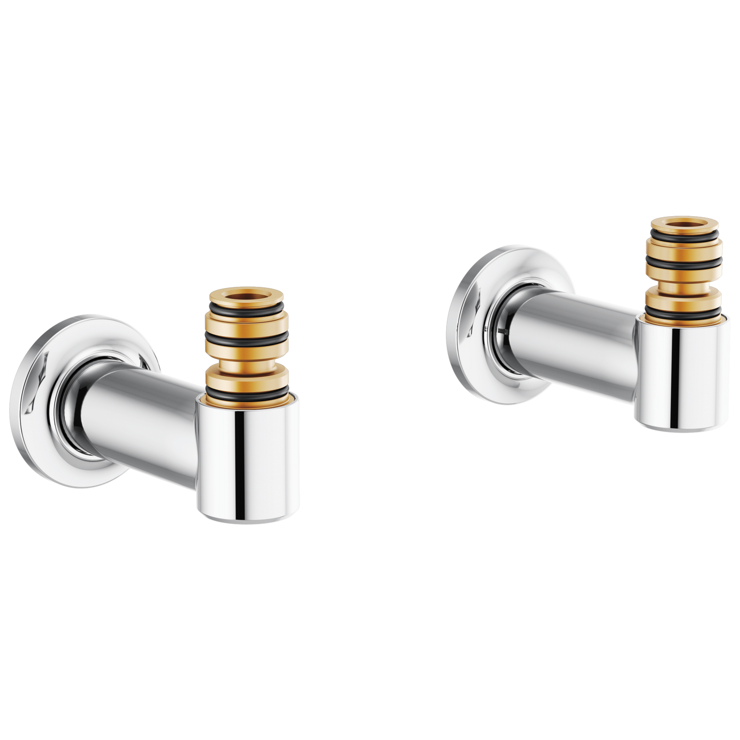 Brizo Kintsu: Wall Mount Tub Filler Unions