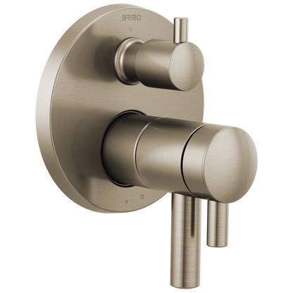 Brizo Brizo Odin: TempAssure Thermostatic Valve with Integrated 3-Function Diverter Trim