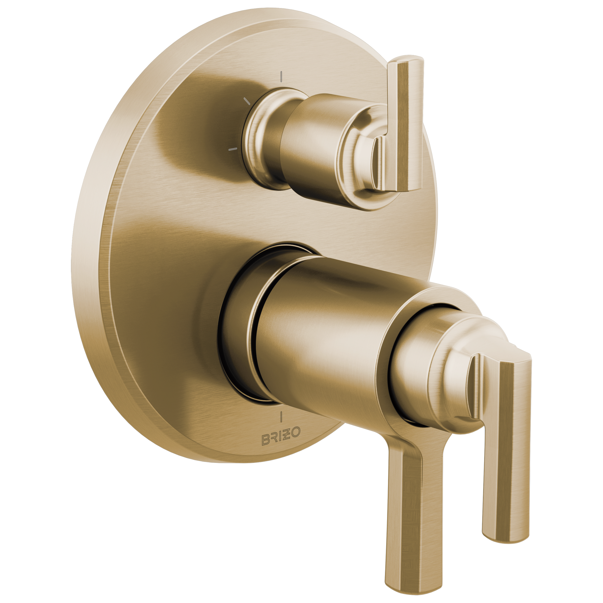 Brizo Levoir: Tempassure Thermostatic Valve With Integrated 3-Function Diverter Trim