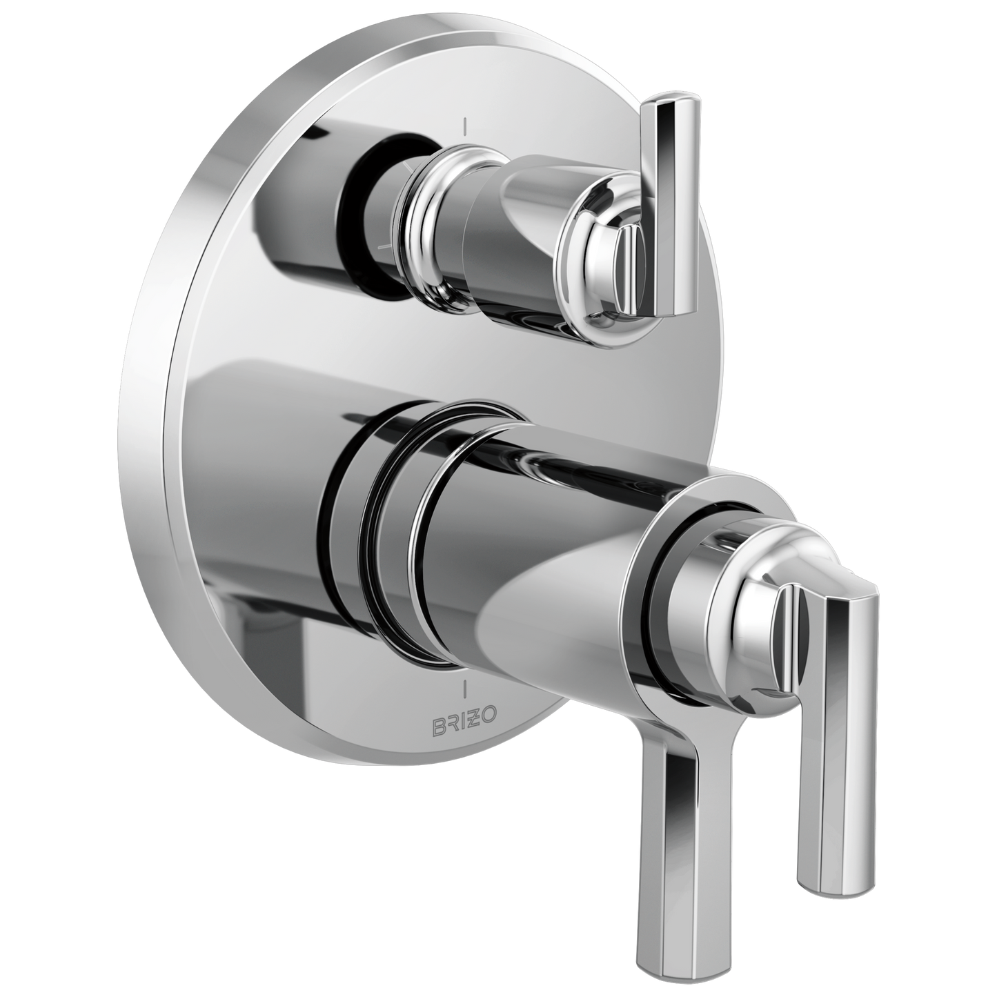 Brizo Levoir: Tempassure Thermostatic Valve With Integrated 3-Function Diverter Trim