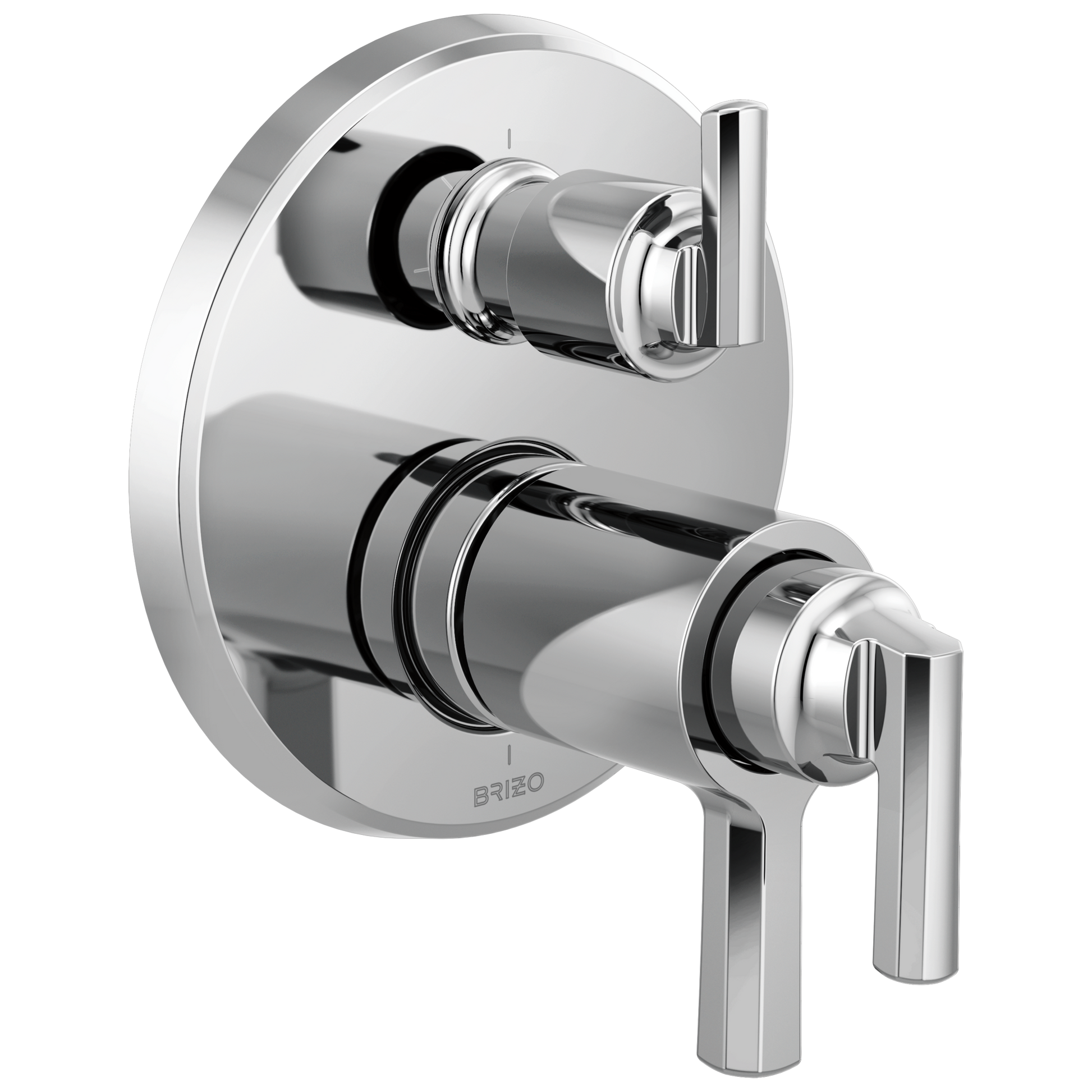 Brizo Levoir: Tempassure Thermostatic Valve With Integrated 3-Function Diverter Trim