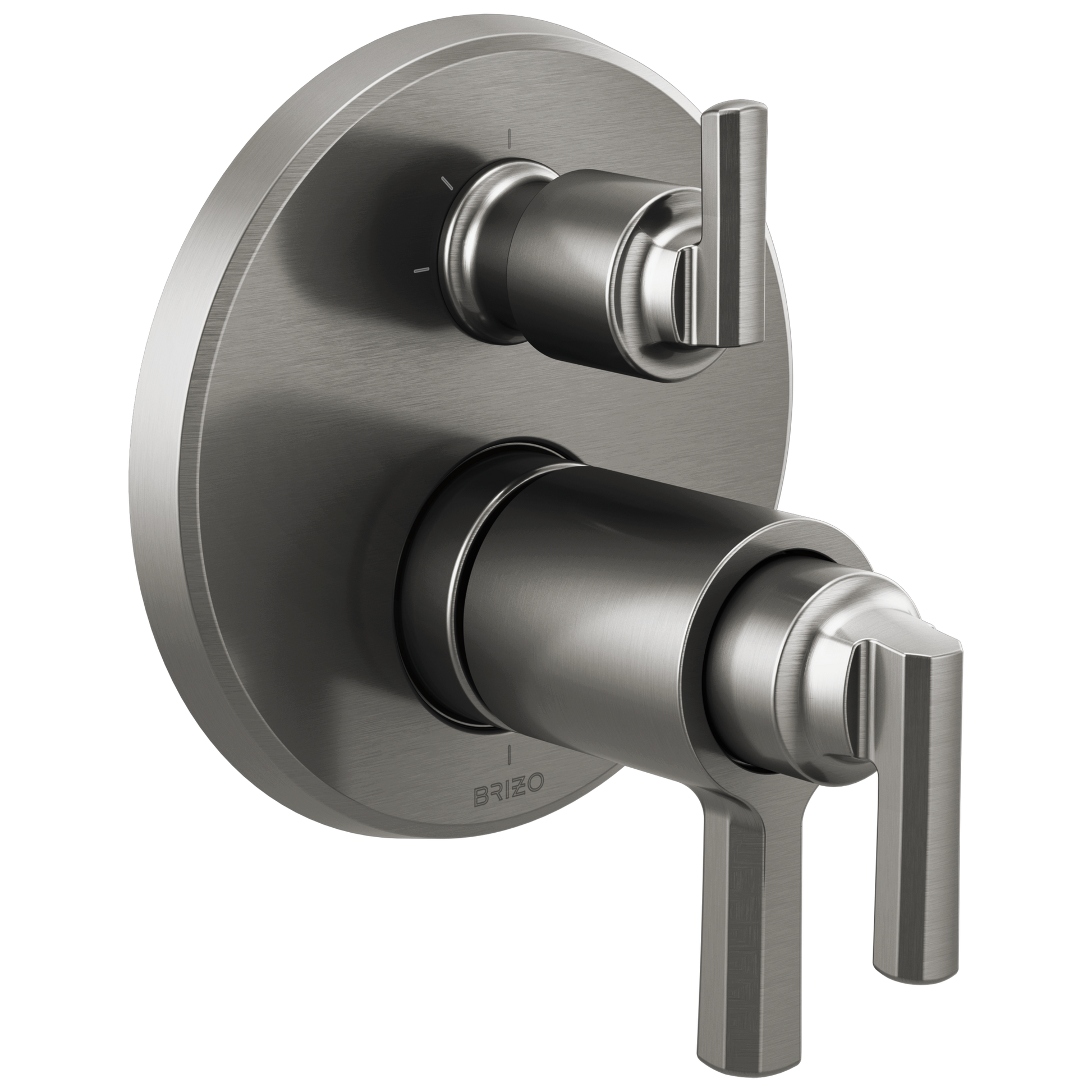 Brizo Levoir: Tempassure Thermostatic Valve With Integrated 3-Function Diverter Trim