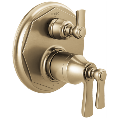 Brizo Brizo Rook: TempAssure Thermostatic Valve with 6-Function Diverter Trim