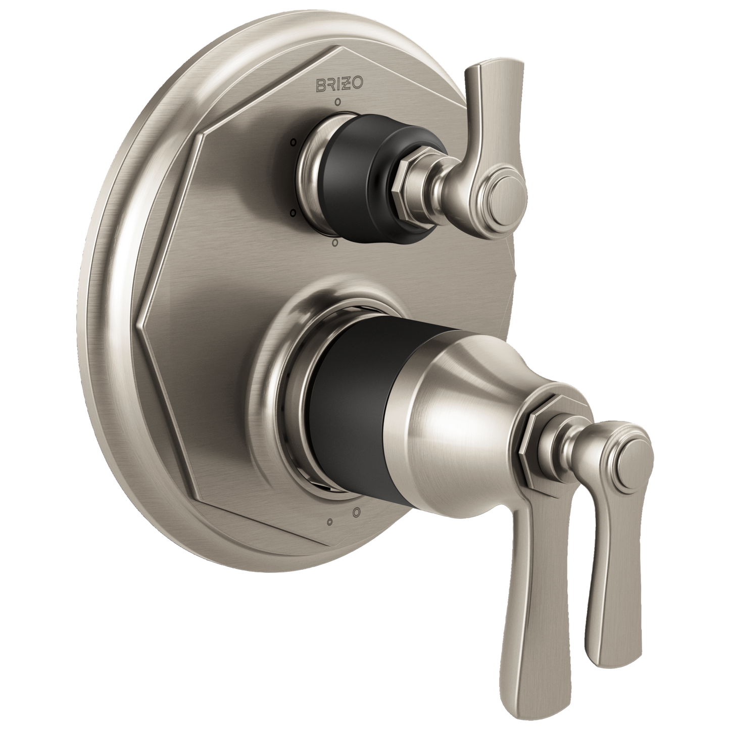 Brizo Brizo Rook: TempAssure Thermostatic Valve with 6-Function Diverter Trim
