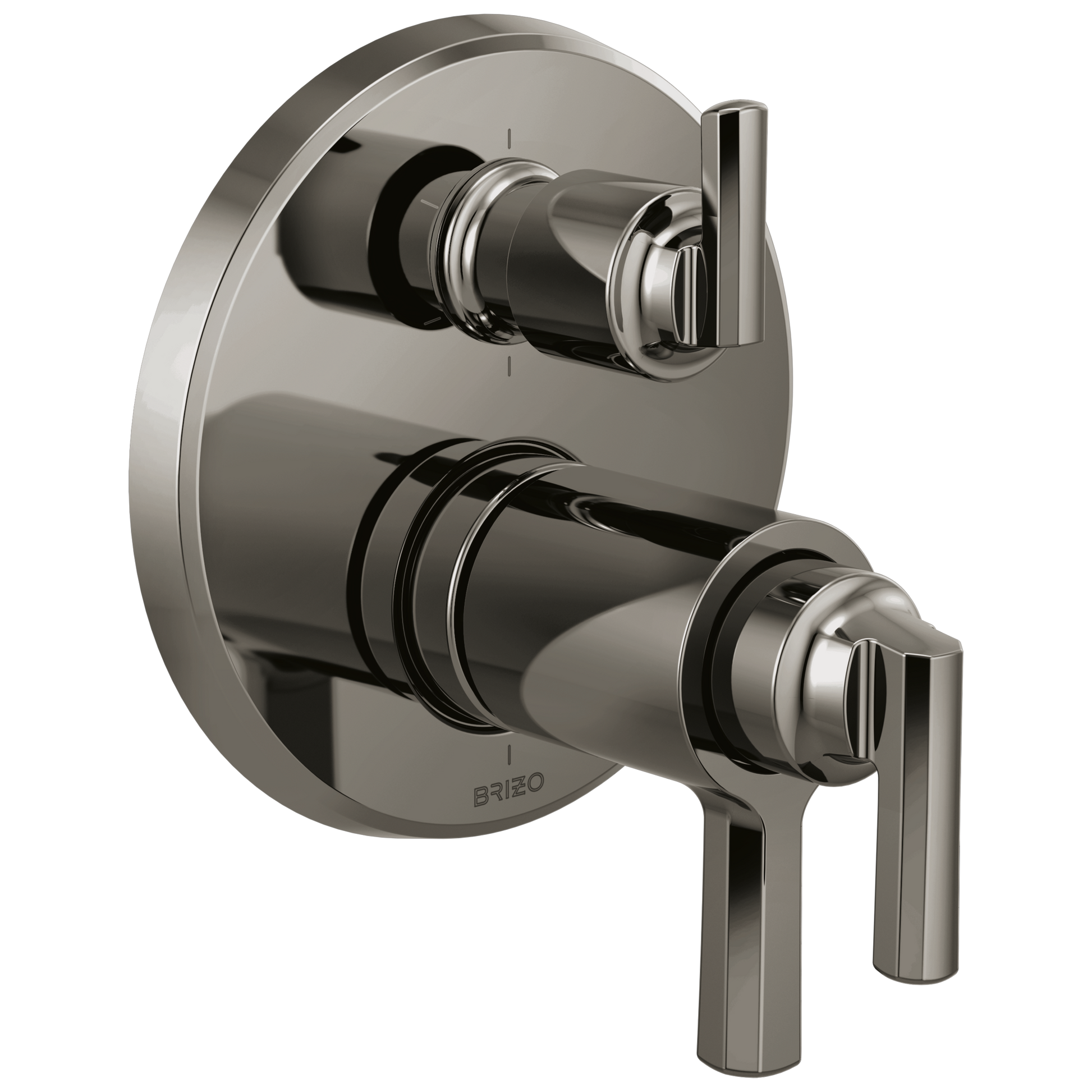 Brizo Levoir: Tempassure Thermostatic Valve With Integrated 6-Function Diverter Trim