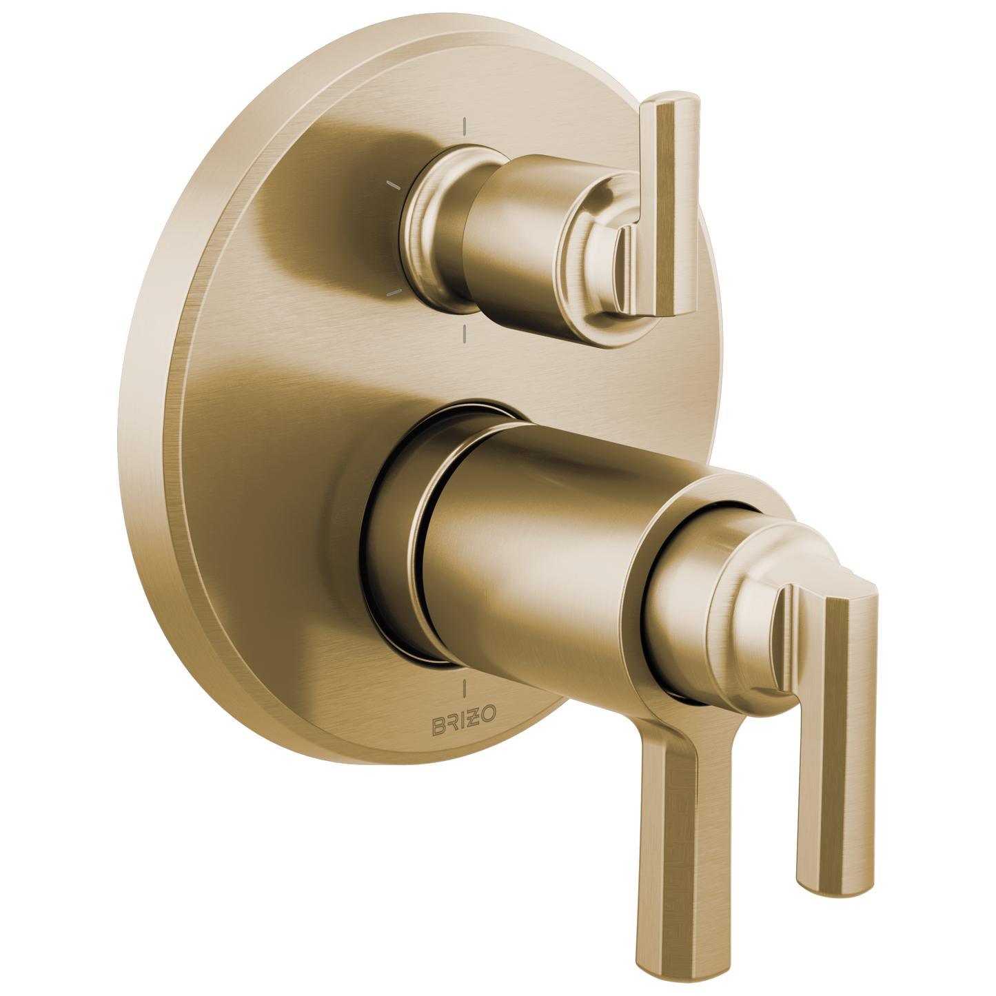 Brizo Levoir: Tempassure Thermostatic Valve With Integrated 6-Function Diverter Trim