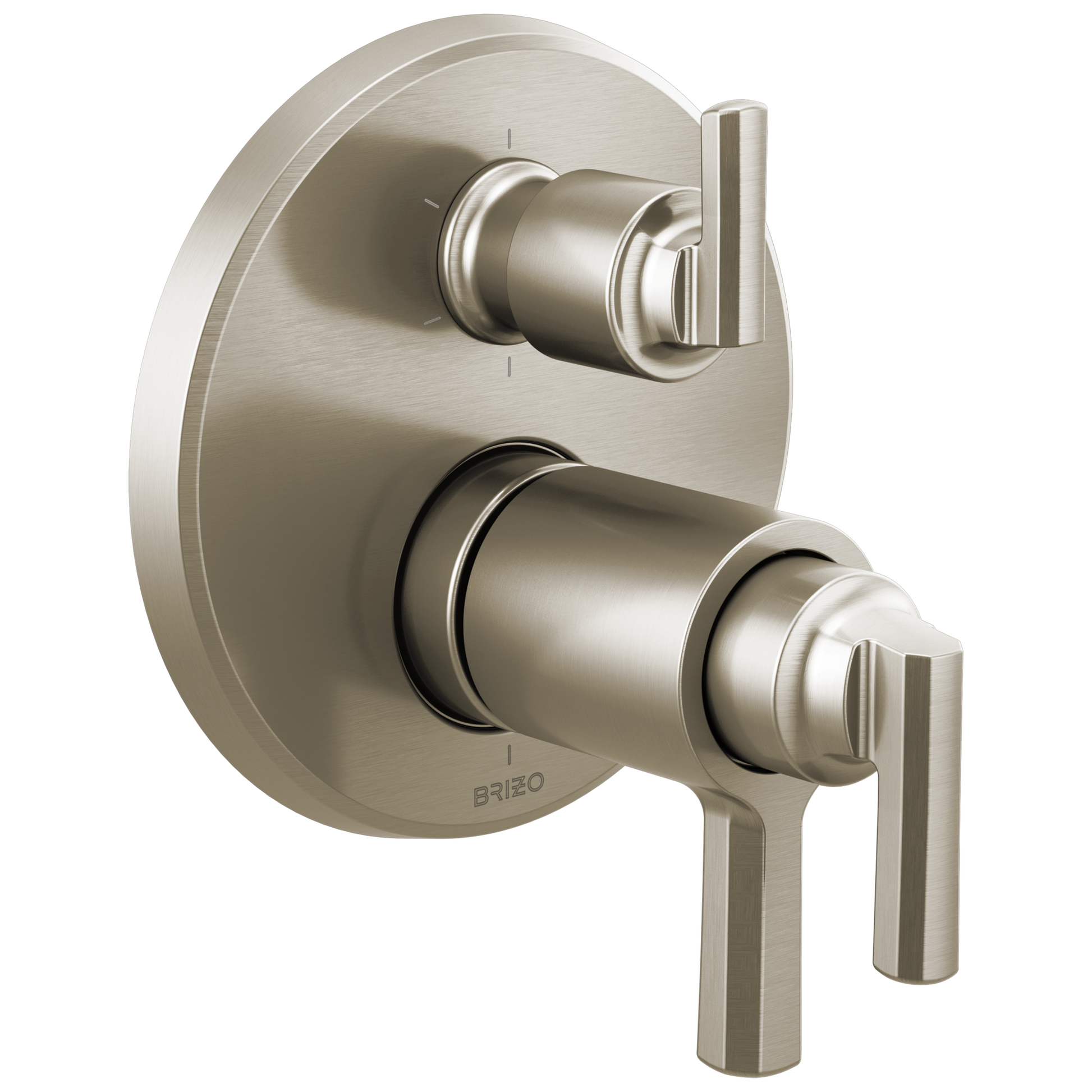 Brizo Levoir: Tempassure Thermostatic Valve With Integrated 6-Function Diverter Trim