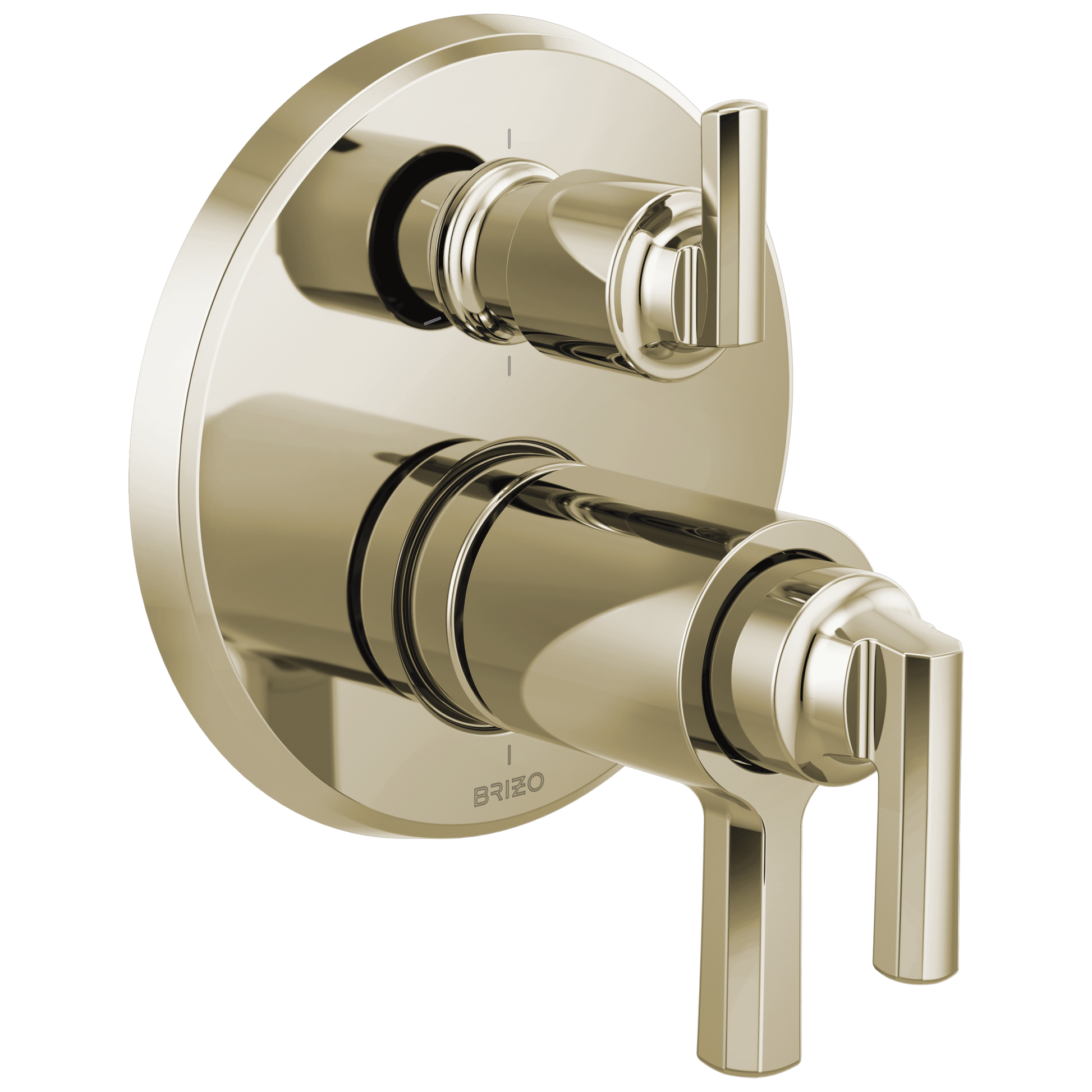 Brizo Levoir: Tempassure Thermostatic Valve With Integrated 6-Function Diverter Trim