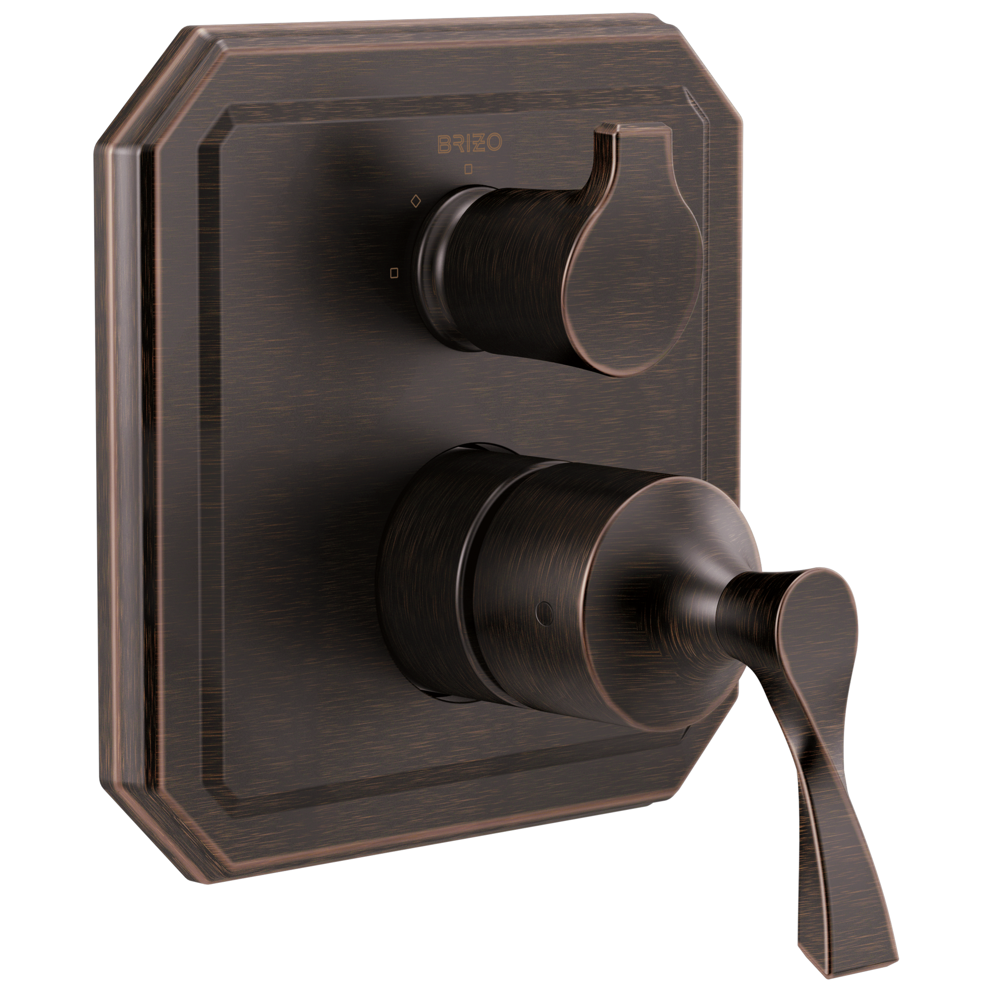 Brizo Brizo Virage: Pressure Balance Valve with Integrated 3-Function Diverter Trim