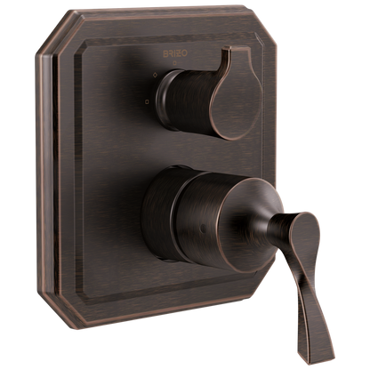Brizo Brizo Virage: Pressure Balance Valve with Integrated 3-Function Diverter Trim