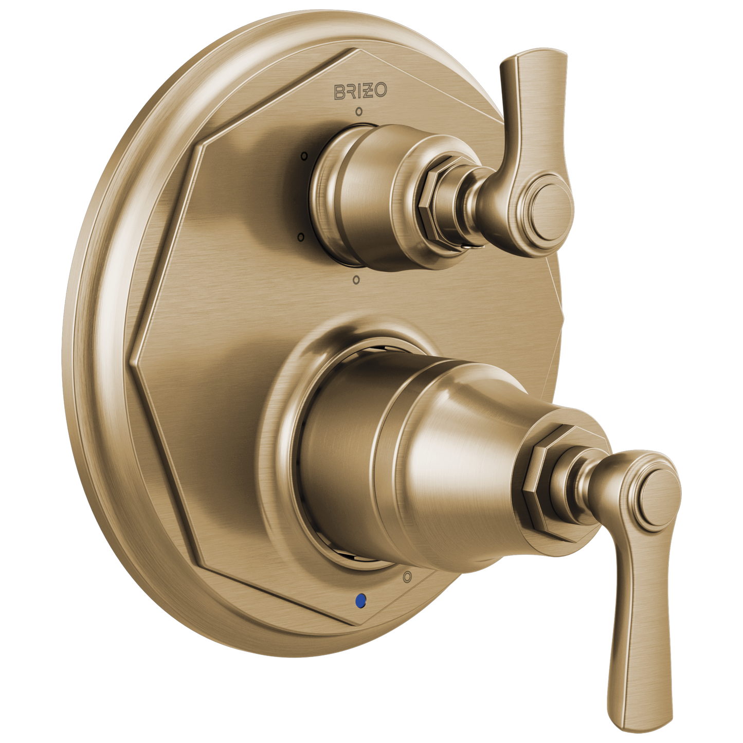 Brizo Brizo Rook: Pressure Balance Valve with Integrated 6-Function Diverter Trim