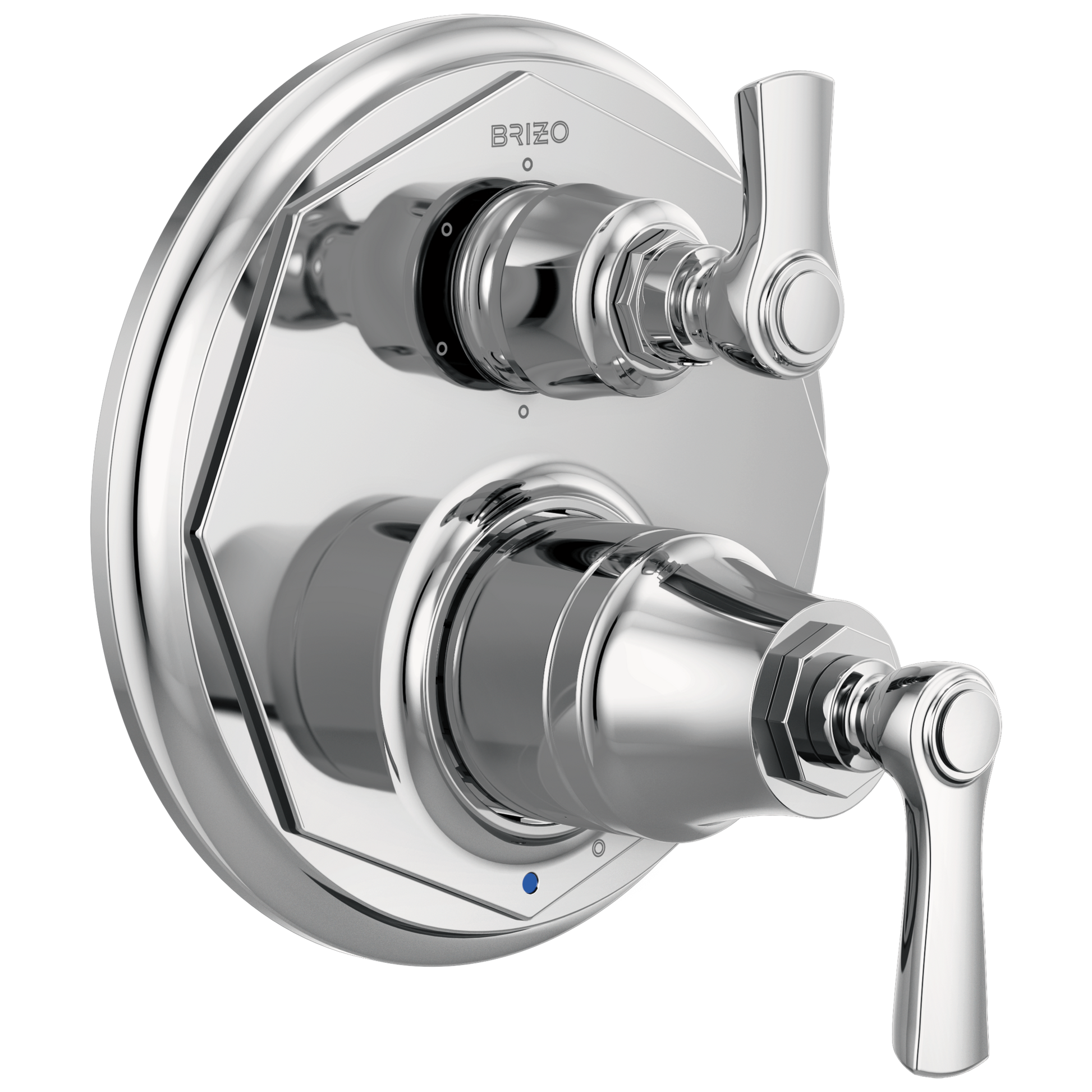 Brizo Brizo Rook: Pressure Balance Valve with Integrated 6-Function Diverter Trim