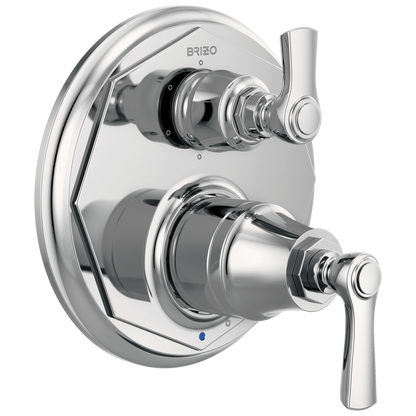 Brizo Brizo Rook: Pressure Balance Valve with Integrated 6-Function Diverter Trim