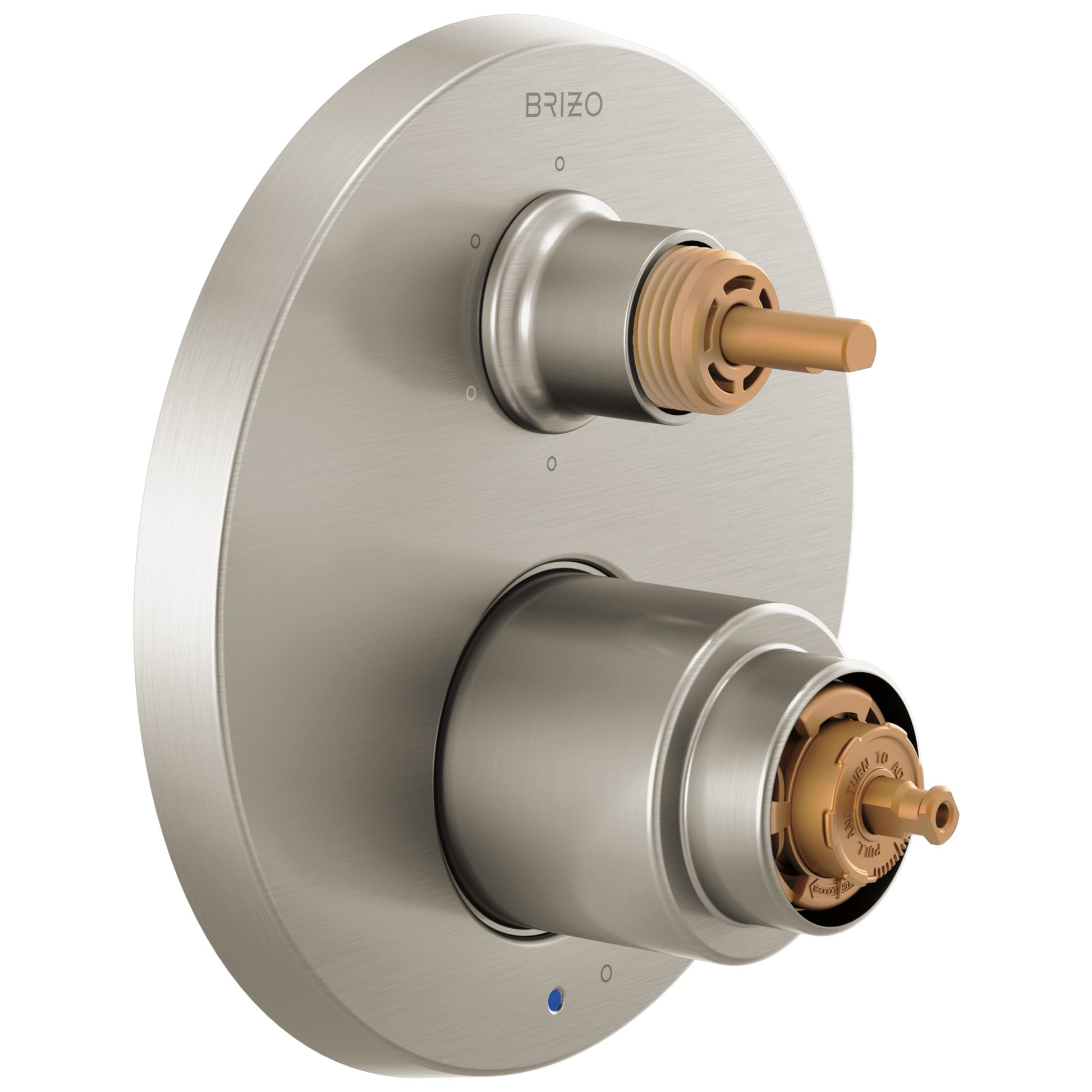 Brizo Odin: Pressure Balance Valve with Integrated 6-Function Diverter Trim - Less Handles