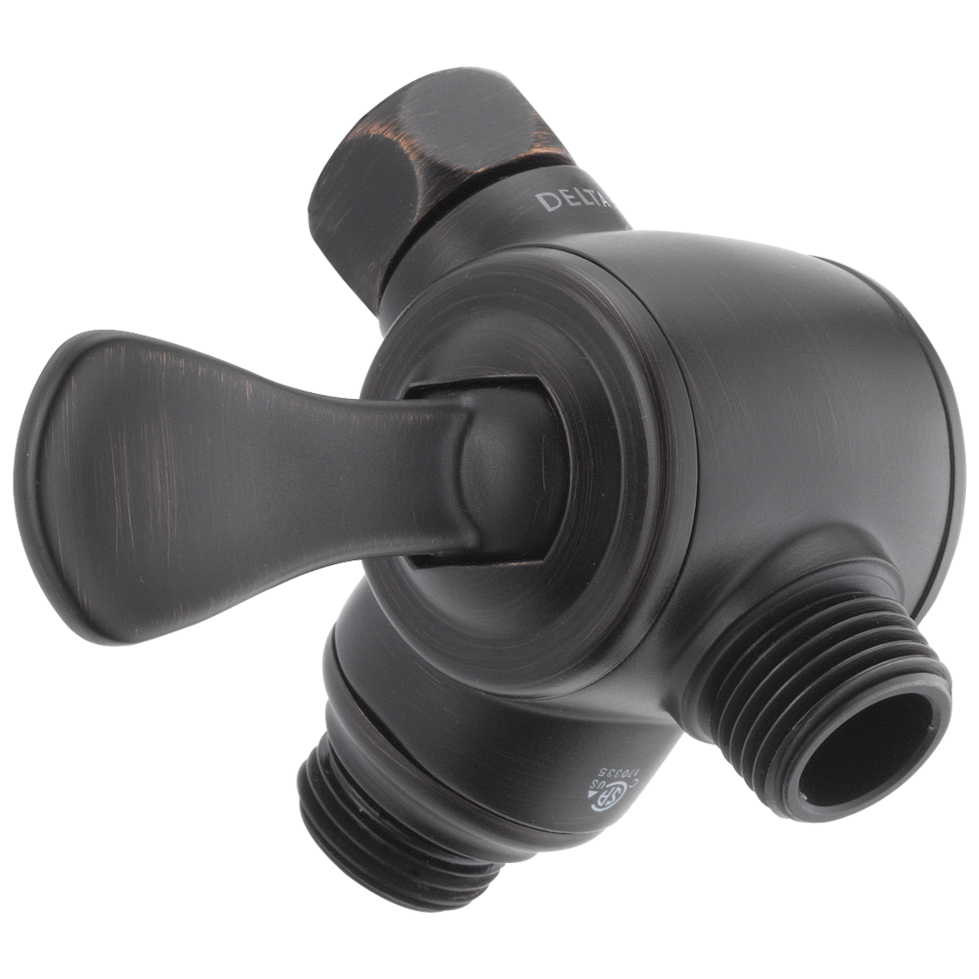 Delta Universal Showering Components: 3-Way Shower Arm Diverter for Hand Shower
