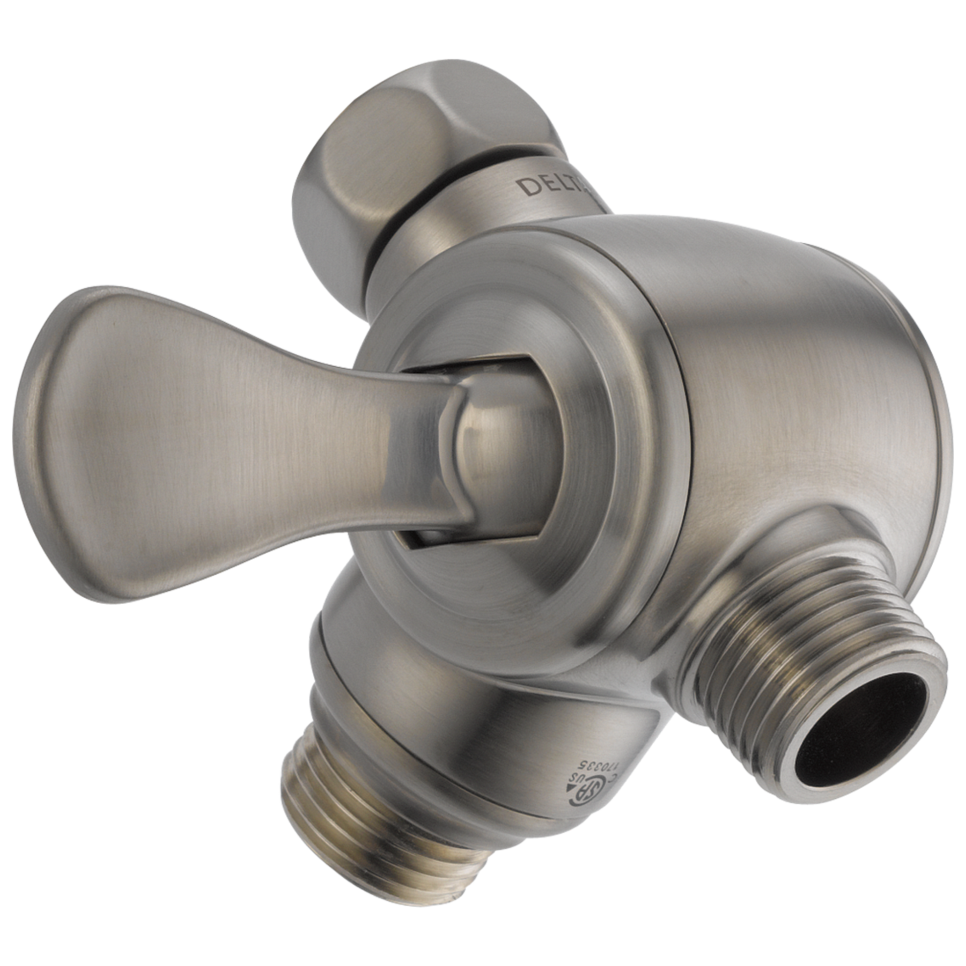 Delta Universal Showering Components: 3-Way Shower Arm Diverter for Hand Shower
