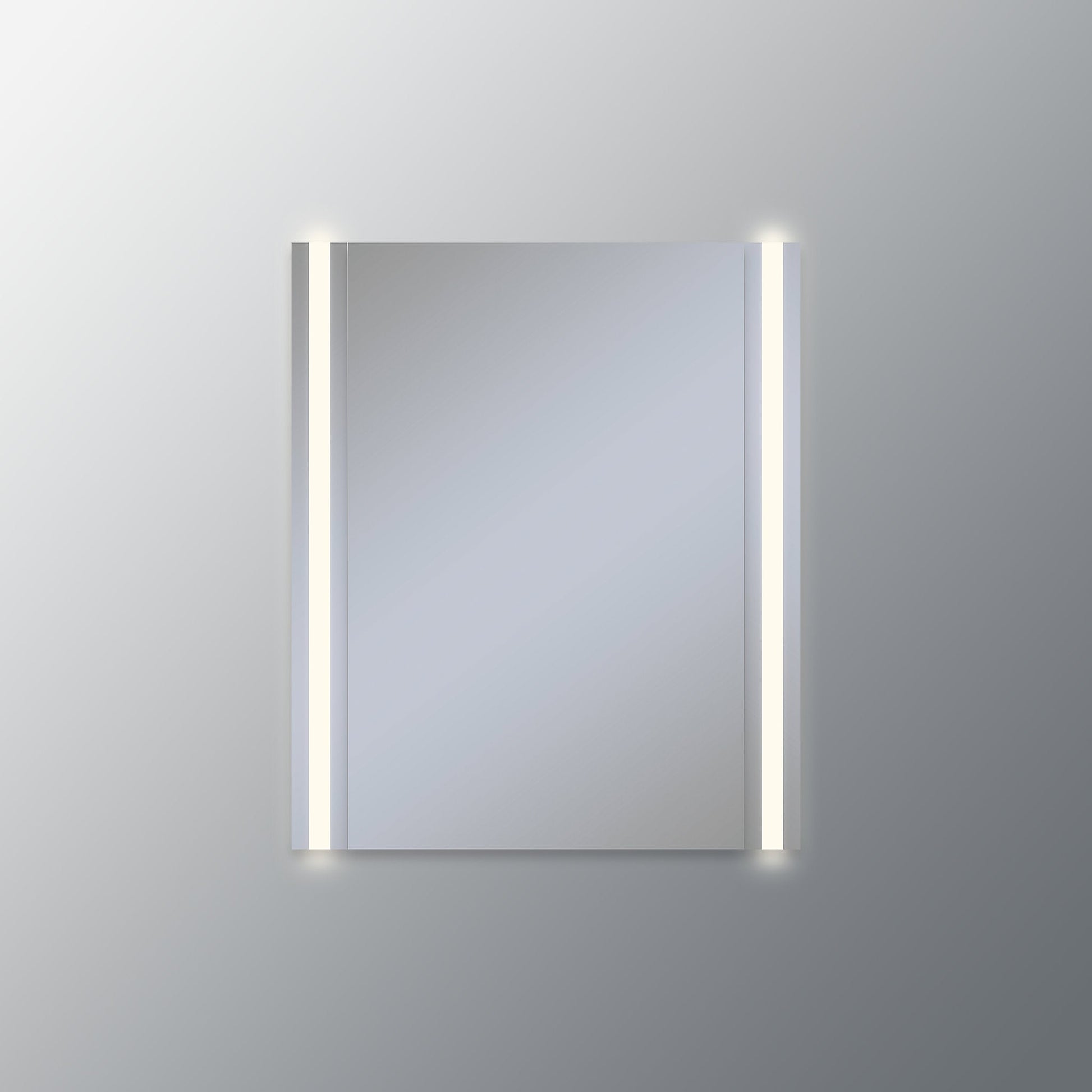 Vesper 2-3/4" x 30" x 4-5/8" vertical lighting in midline style with 3000K temperature (warm light), dimmable and sold as each; medicine cabinet sold separately