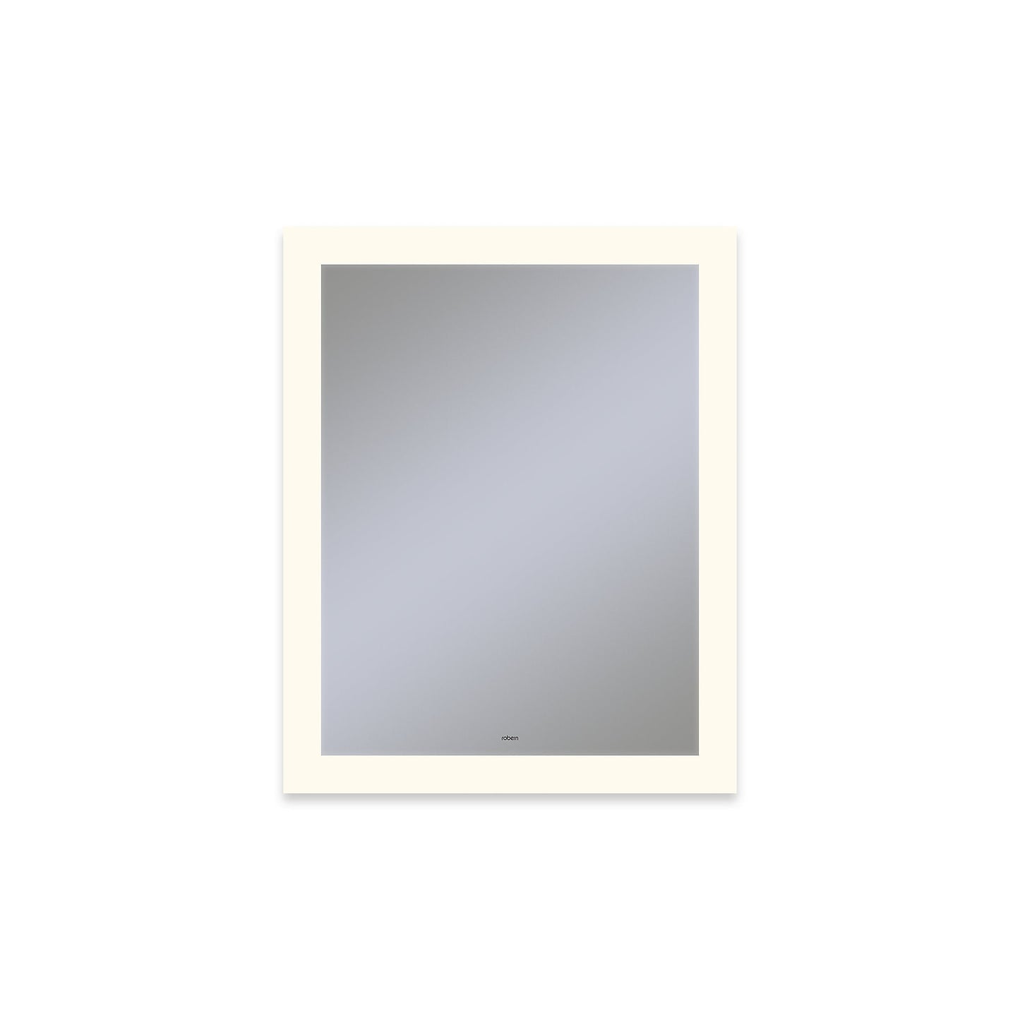 Vitality 24" x 30" x 1-3/4" rectangle lighted mirror with perimeter light pattern, 2700 kelvin temperature (warm light), dimmable and defogger