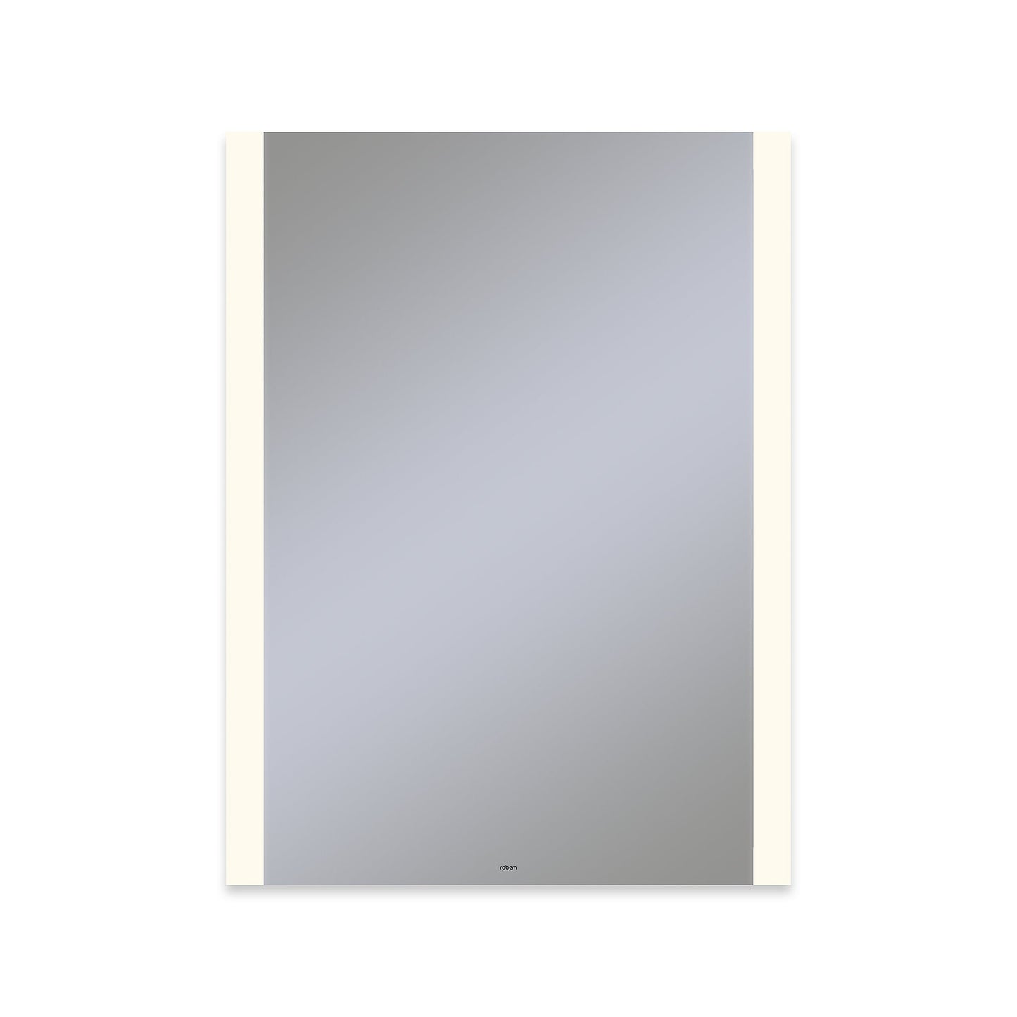 Vitality 30" x 40" x 1-3/4" rectangle lighted mirror with edge lit light pattern, 2700 kelvin temperature (warm light), dimmable and defogger