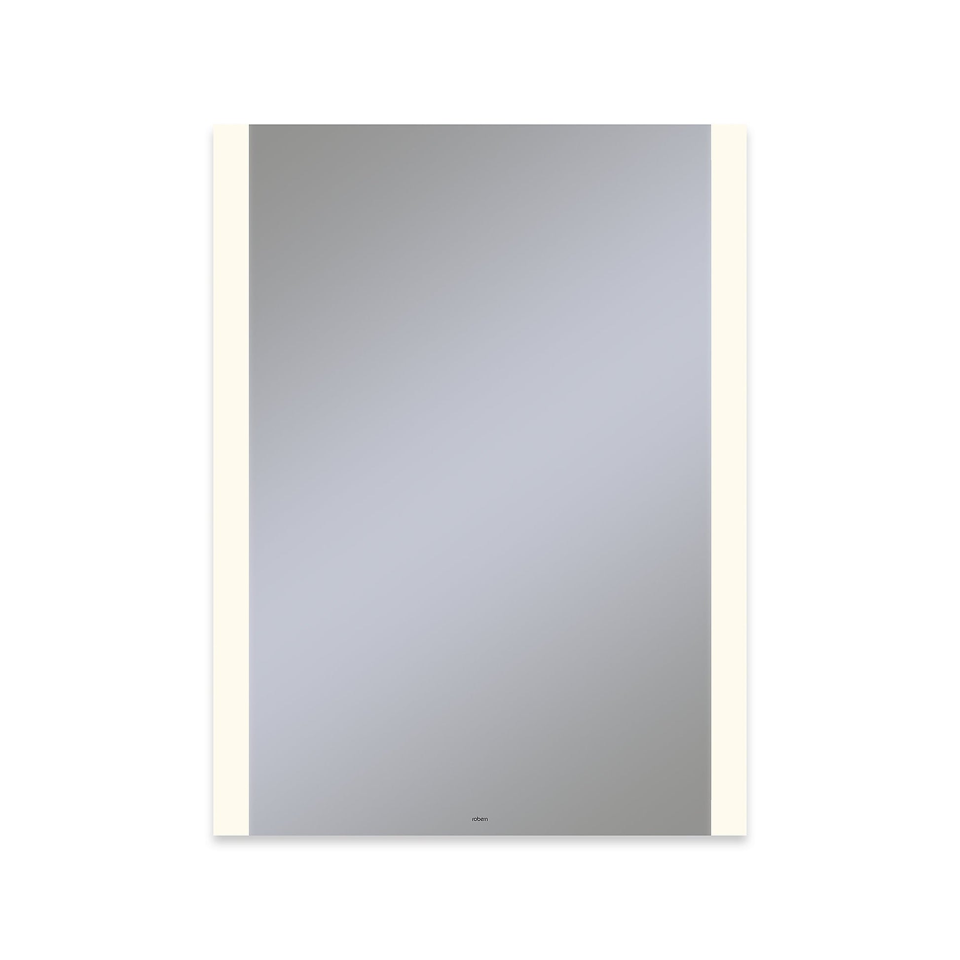 Vitality 30" x 40" x 1-3/4" rectangle lighted mirror with edge lit light pattern, 2700 kelvin temperature (warm light), dimmable and defogger