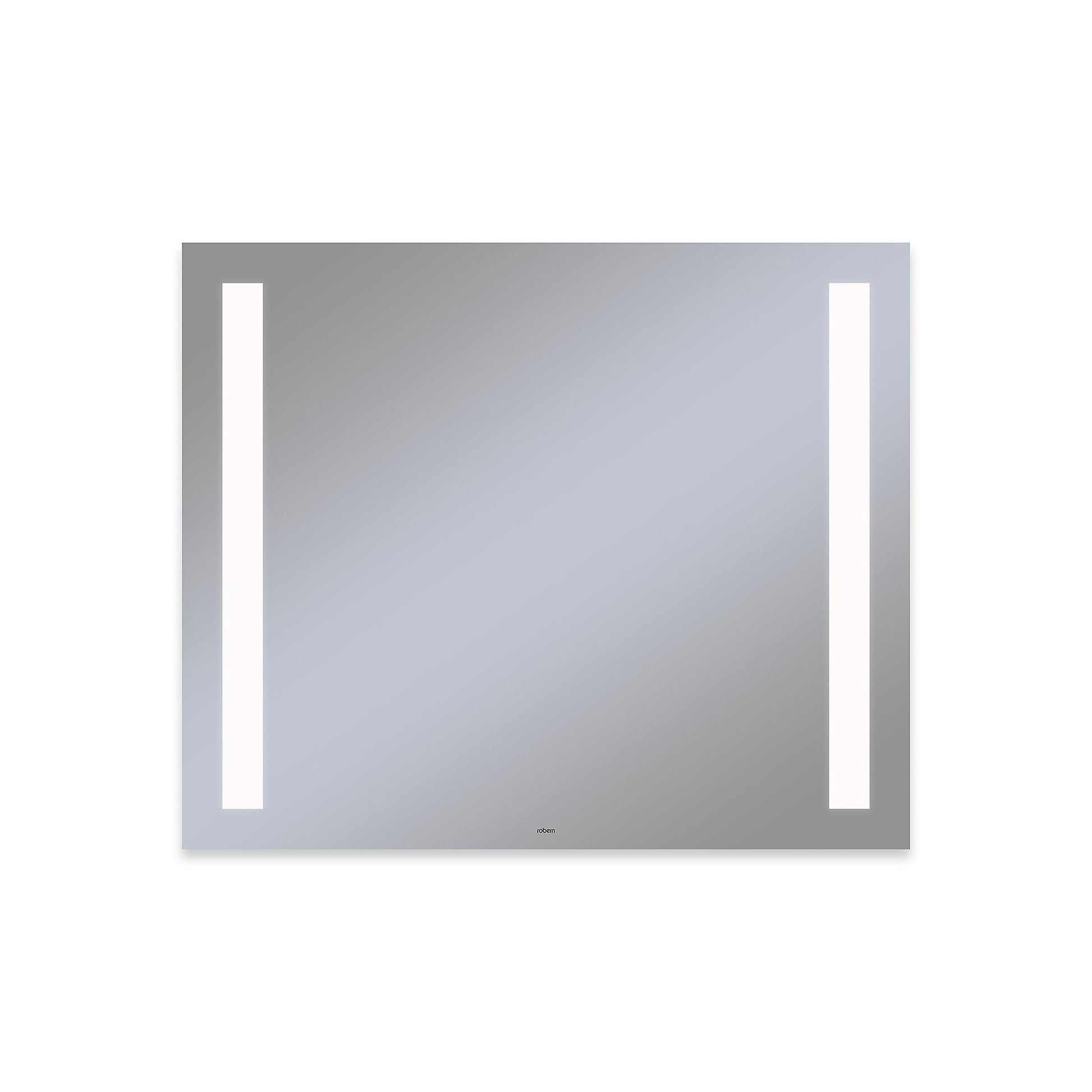 Vitality 36" x 30" x 1-3/4" rectangle lighted mirror with column light pattern, 4000 kelvin temperature (cool light), dimmable and defogger