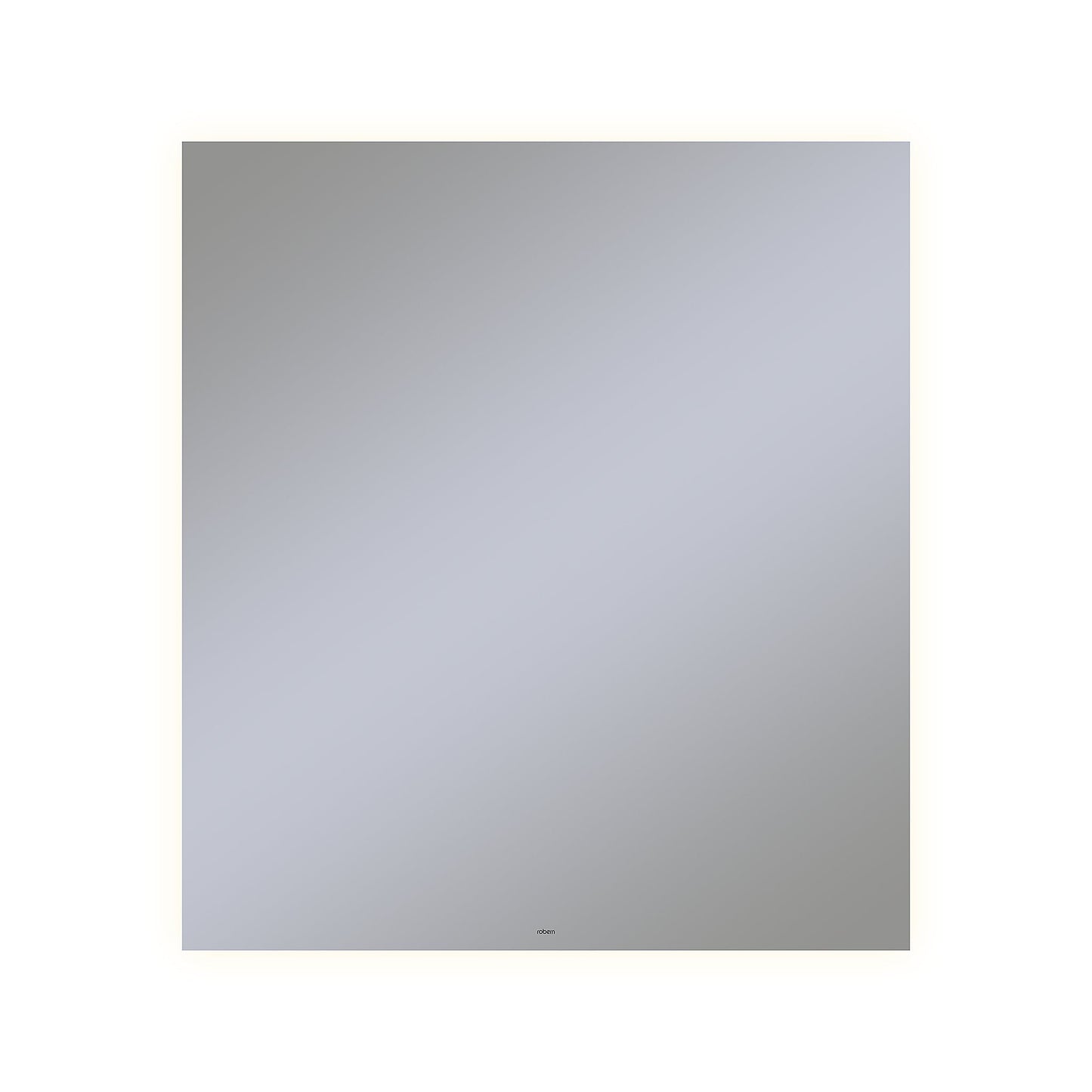 Vitality 36" x 40" x 1-3/4" rectangle lighted mirror with glow light pattern, 2700 kelvin temperature (warm light), dimmable and defogger