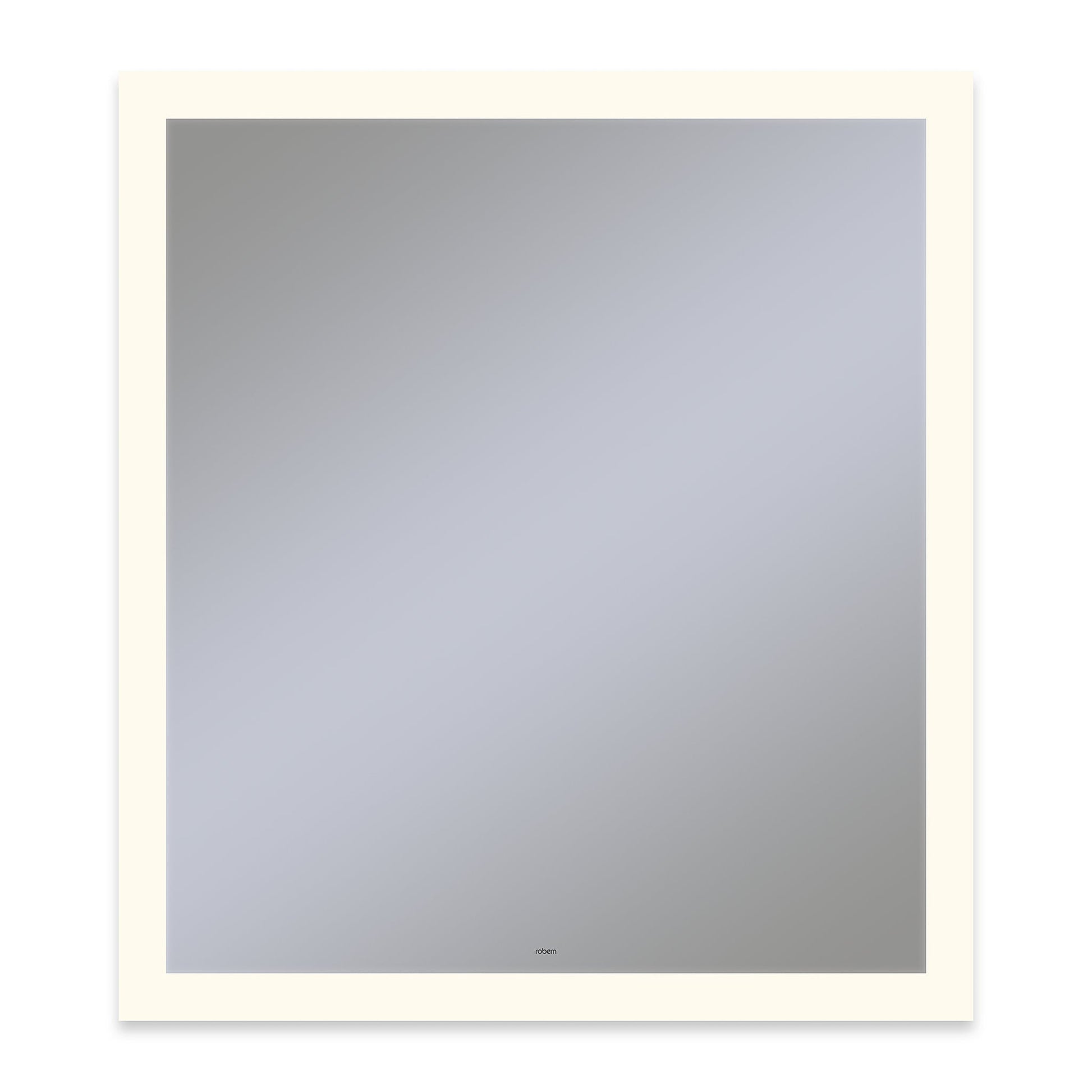 Vitality 36" x 40" x 1-3/4" rectangle lighted mirror with perimeter light pattern, 2700 kelvin temperature (warm light), dimmable, defogger, tested and certified to California Title 24 standards and meets JA8 2016 requirements