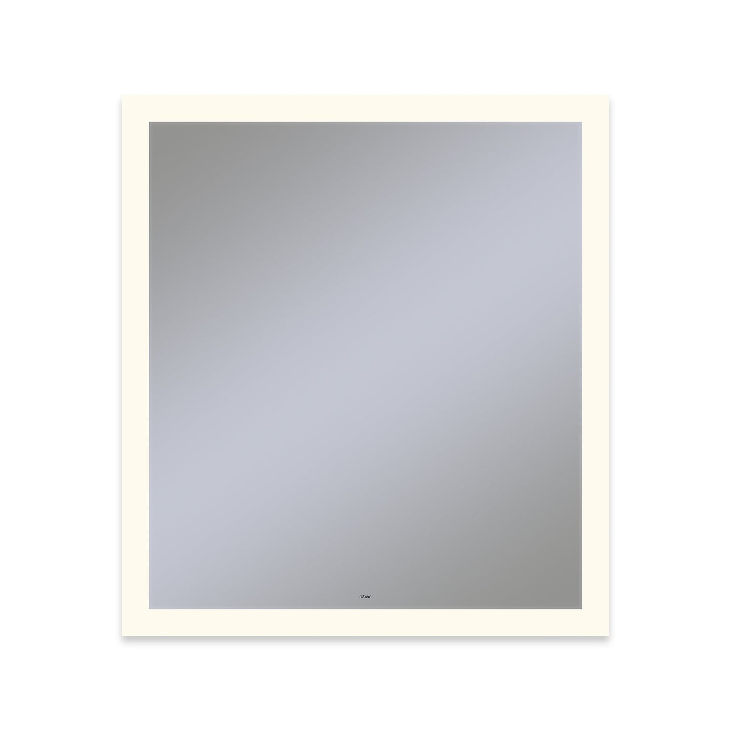 Vitality 36" x 40" x 1-3/4" rectangle lighted mirror with perimeter light pattern, 2700 kelvin temperature (warm light), dimmable and defogger