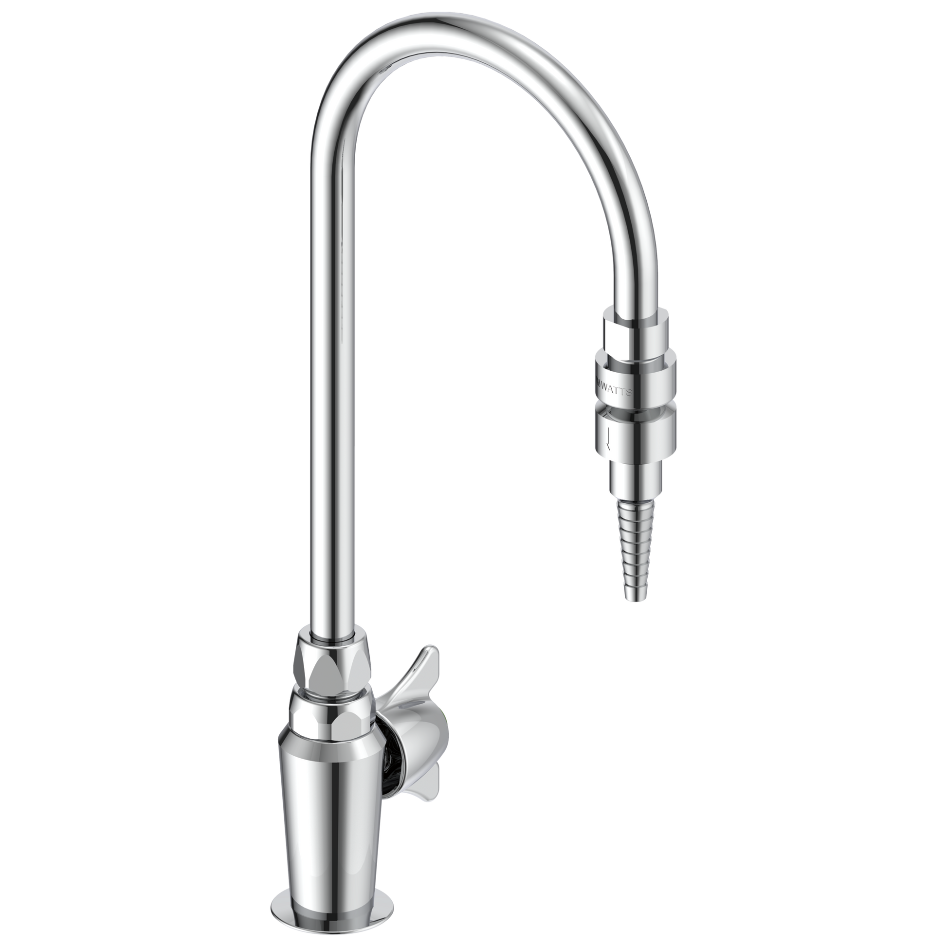 Delta Commercial W66 Series Single Handle Water: Single Handle Deck Mount Water Faucet
