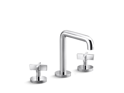 Kallista P24492-CR-CP One Sink Faucet, Tall Spout, Cross Handles