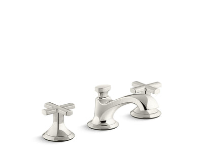 Kallista P25006-CR-BV Script Sink Faucet, Low Spout, Cross Handles