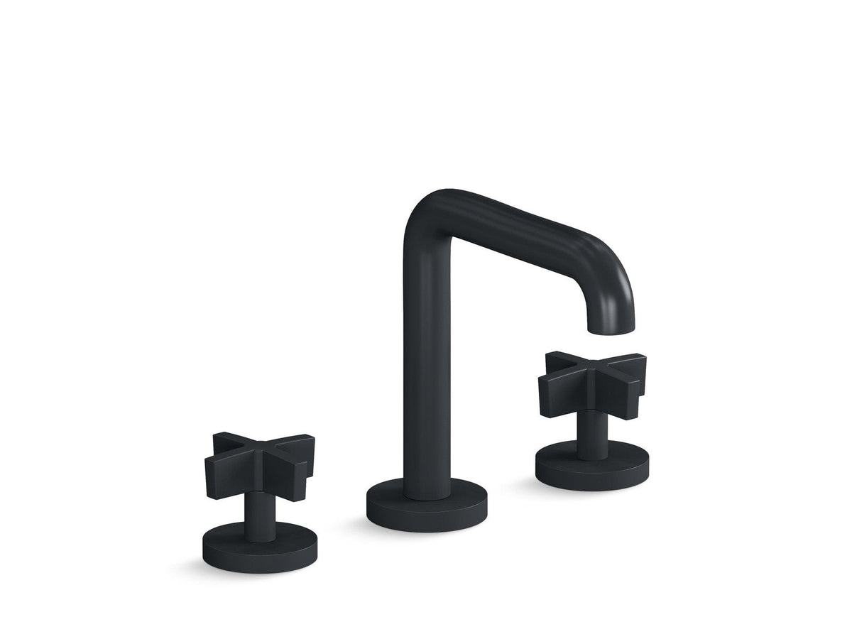 Kallista P24492-CR-CP One Sink Faucet, Tall Spout, Cross Handles