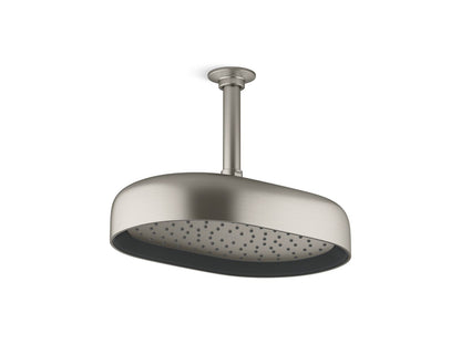 KOHLER K26293 Statement® Oblong 12" single-function rainhead, 2.5 gpm