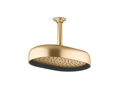 KOHLER K26293 Statement® Oblong 12" single-function rainhead, 2.5 gpm
