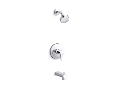 KOHLER K-TS97074-4Y Pitch Rite-Temp bath and shower trim kit, 2.5 gpm