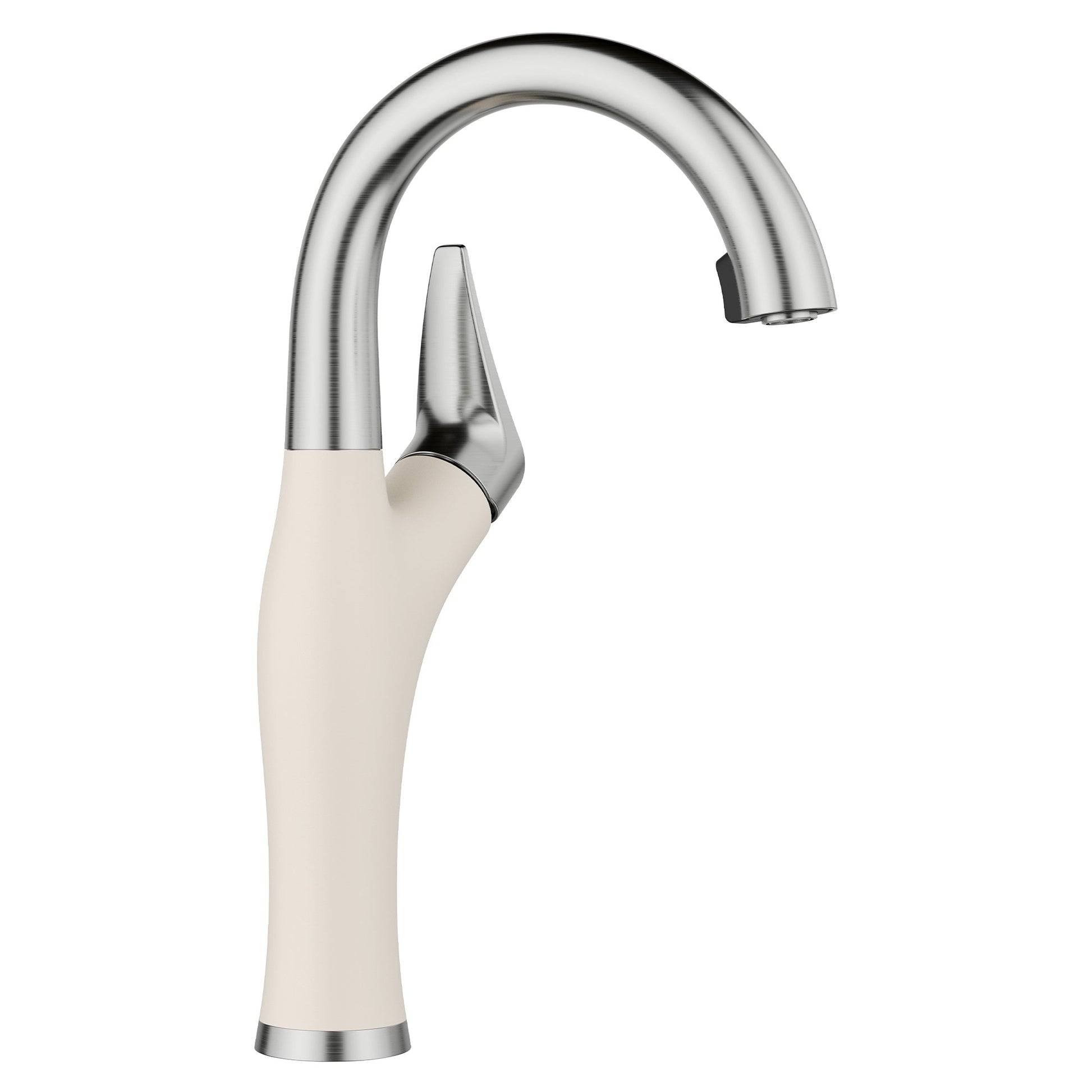 BLANCO 443041 Artona Bar Faucet 1.5 GPM - PVD Steel/Soft White