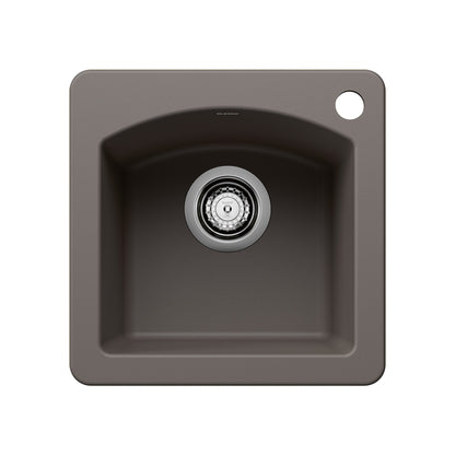 BLANCO 443107 Diamond Dual Mount Bar Sink - Volcano Gray