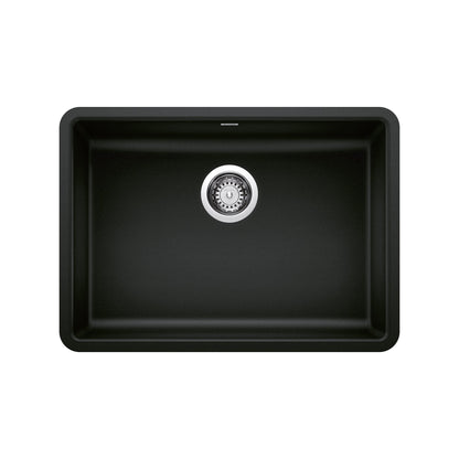 BLANCO 442929 Precis 25" ADA Single Bowl Kitchen Sink - Coal Black