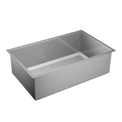 Moen G16100 1600 Series 32" x 20" Stainless Steel 16 Gauge Single Bowl Sink in Satin Stainless