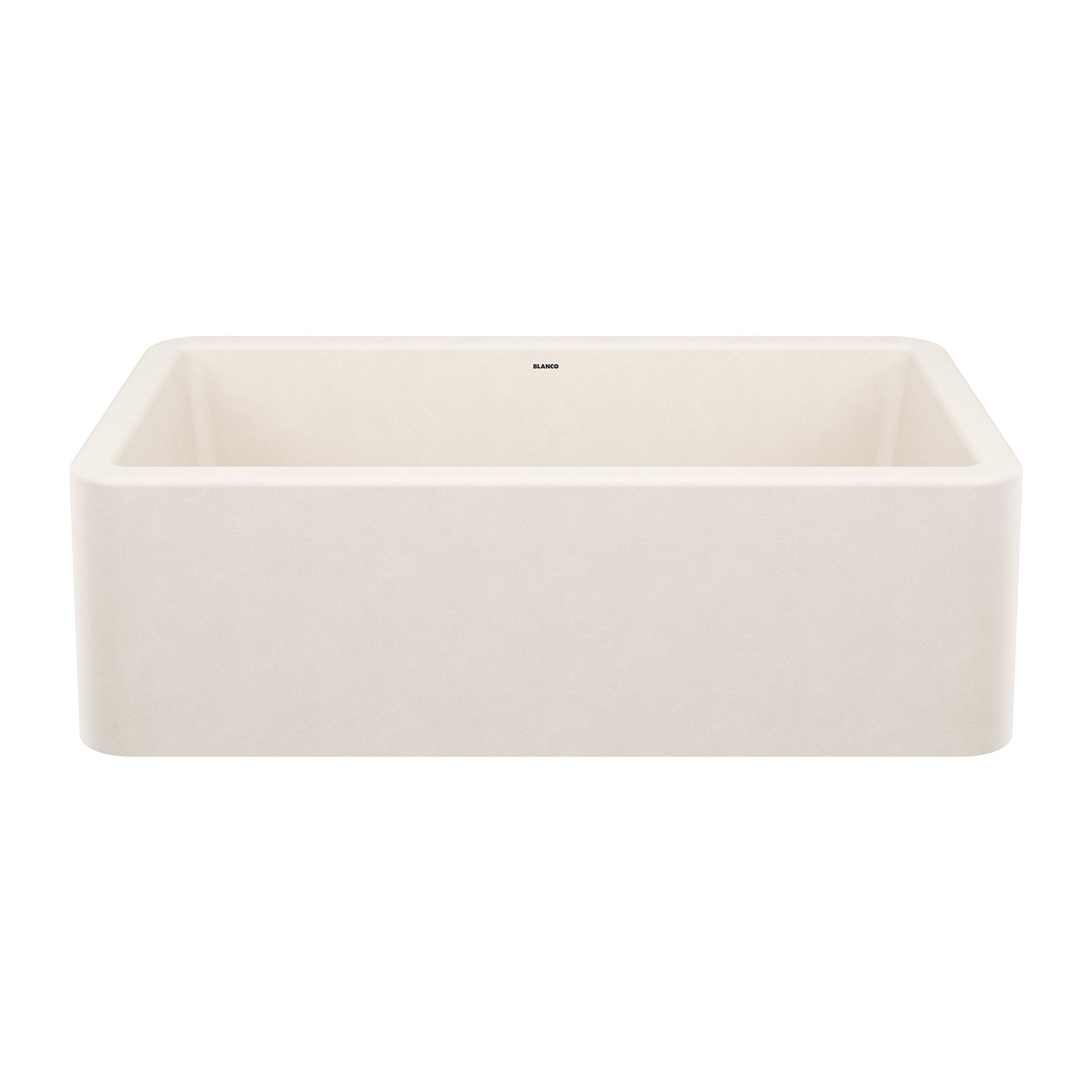 BLANCO 443077 Ikon 33" Apron Single Bowl Farmhouse Sink - Soft White